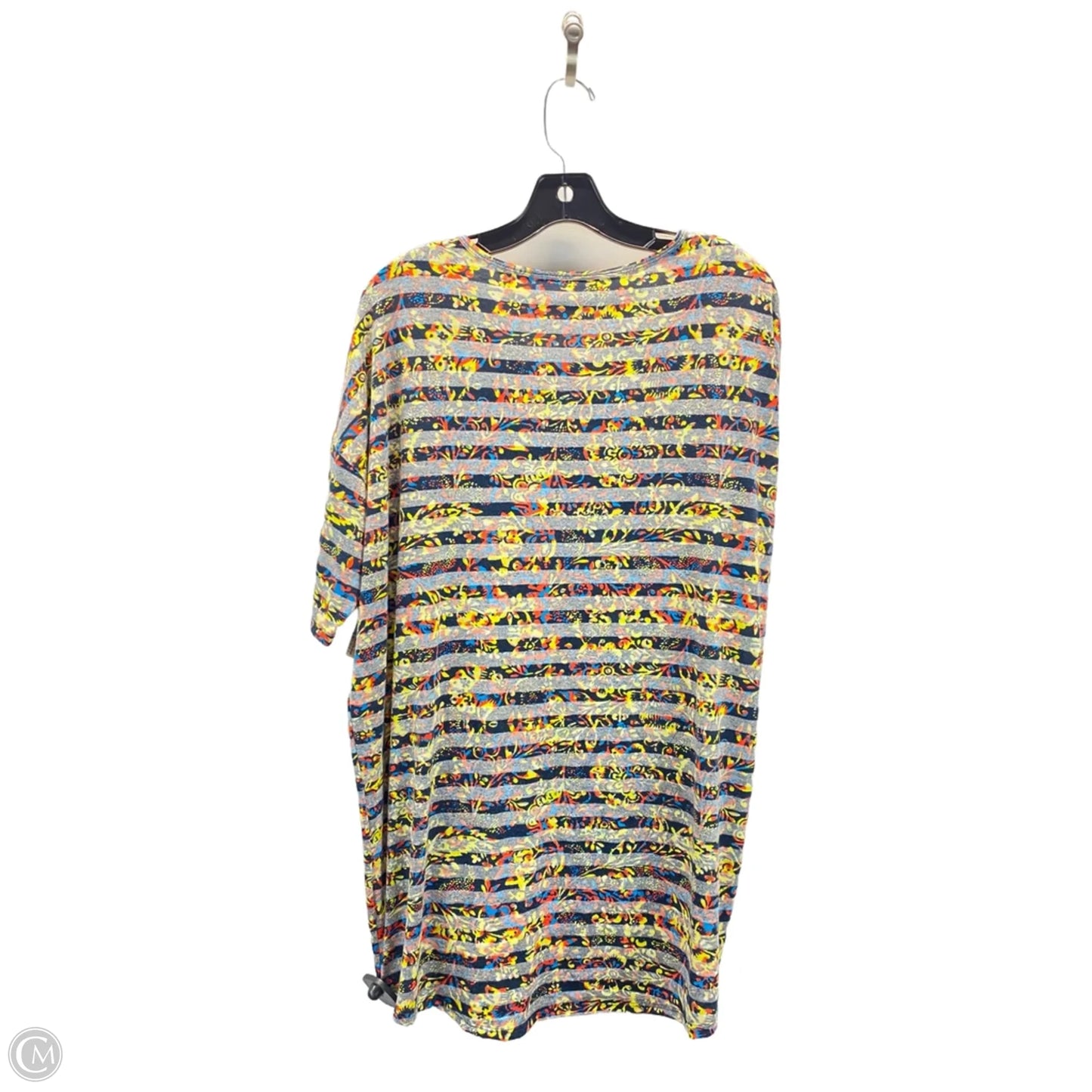 Top Short Sleeve By Lularoe In Multi-colored, Size: M