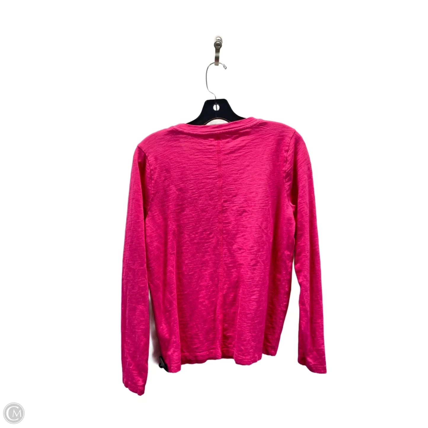 Top Long Sleeve Basic By J. Crew In Pink, Size: M