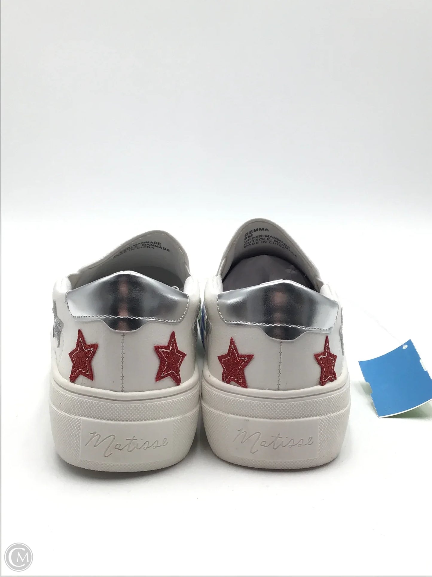 Shoes Sneakers By Matisse In Blue & Red & White, Size: 8