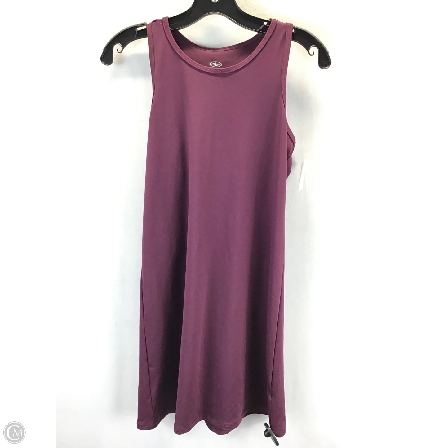 Athletic Tank Top By Atlantic In Maroon, Size: L