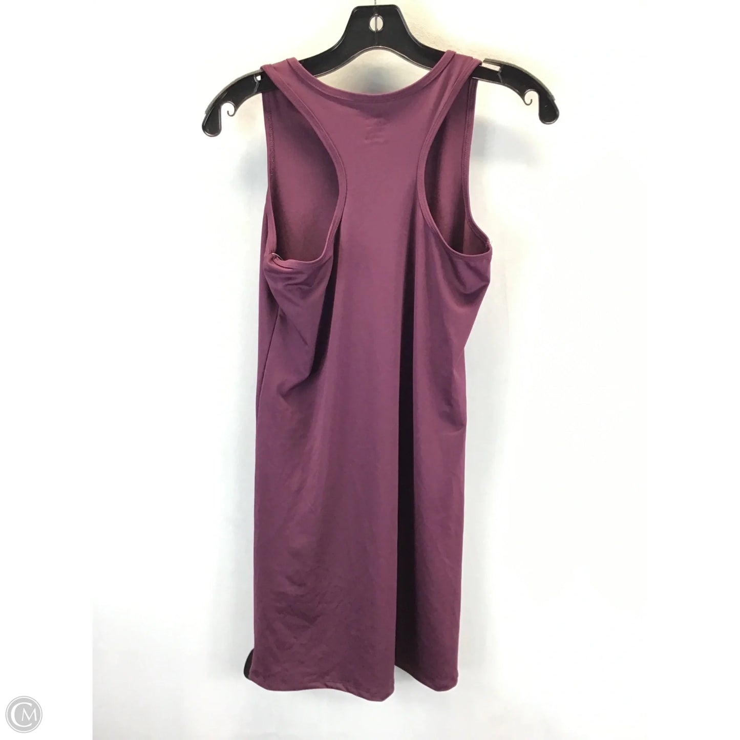 Athletic Tank Top By Atlantic In Maroon, Size: L