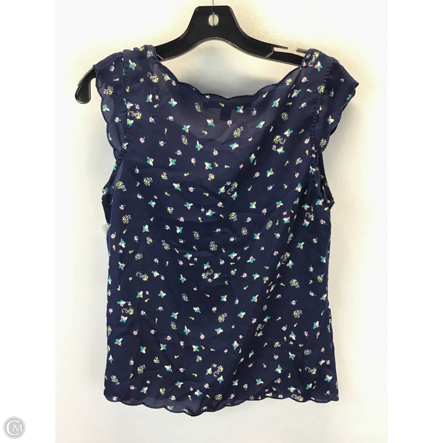 Top Sleeveless By Lc Lauren Conrad In Floral Print, Size: S