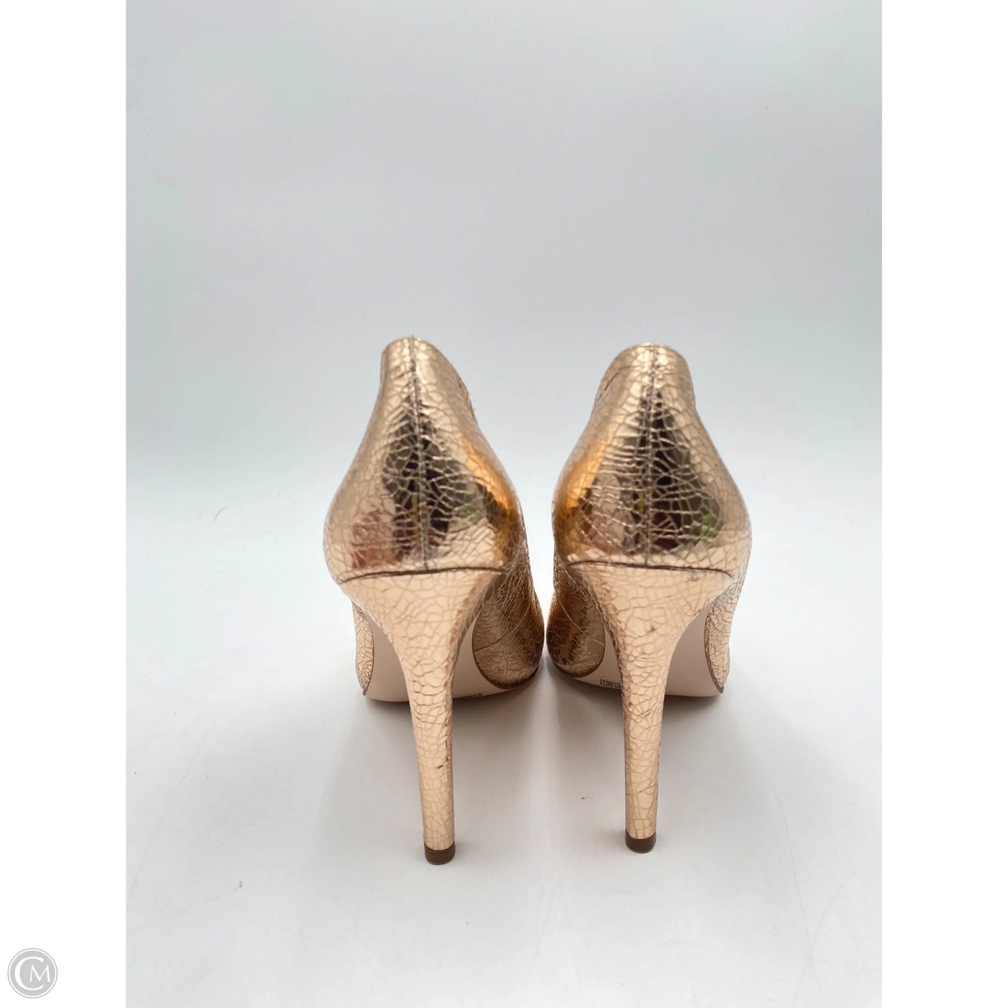 Sandals Heels Stiletto By Jessica Simpson In Rose Gold, Size: 6.5