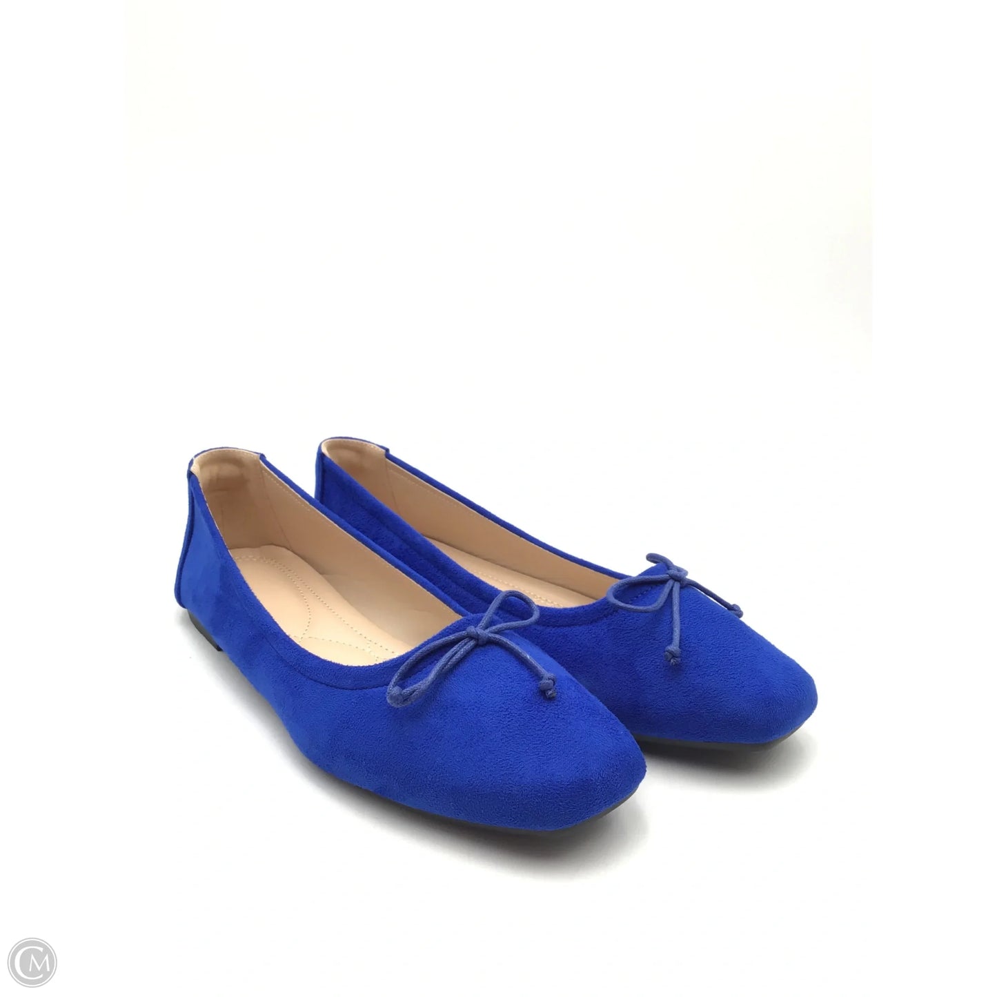Shoes Flats By Clothes Mentor In Blue, Size: 10