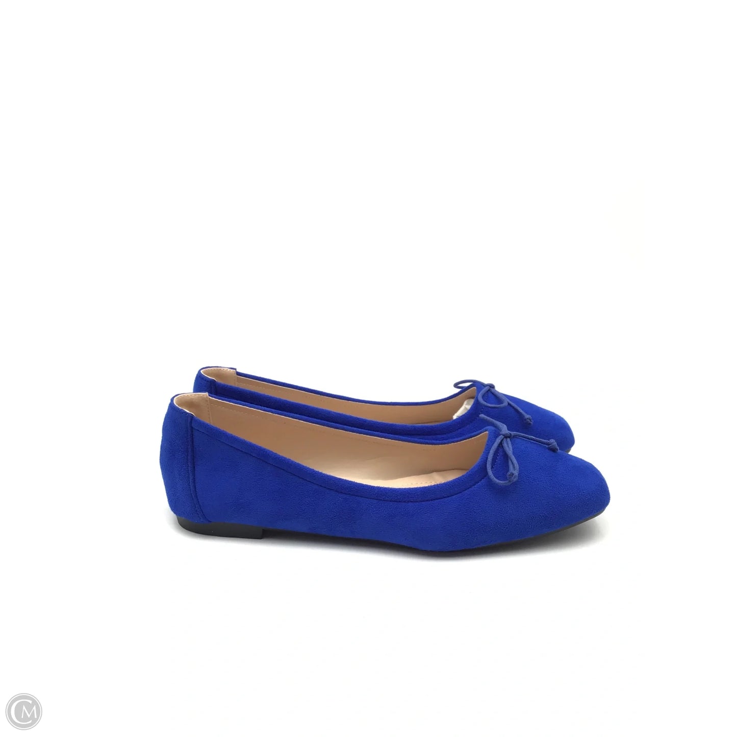 Shoes Flats By Clothes Mentor In Blue, Size: 10