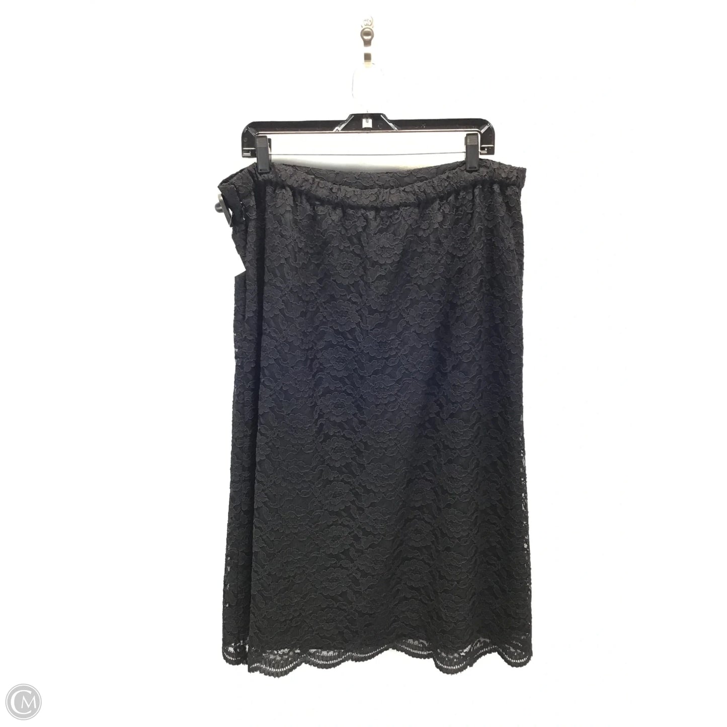 Skirt Set 2pc By Dana Buchman In Black, Size: 1x