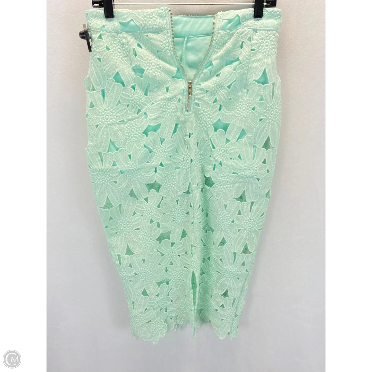 Skirt Midi By Clothes Mentor In Green, Size: M