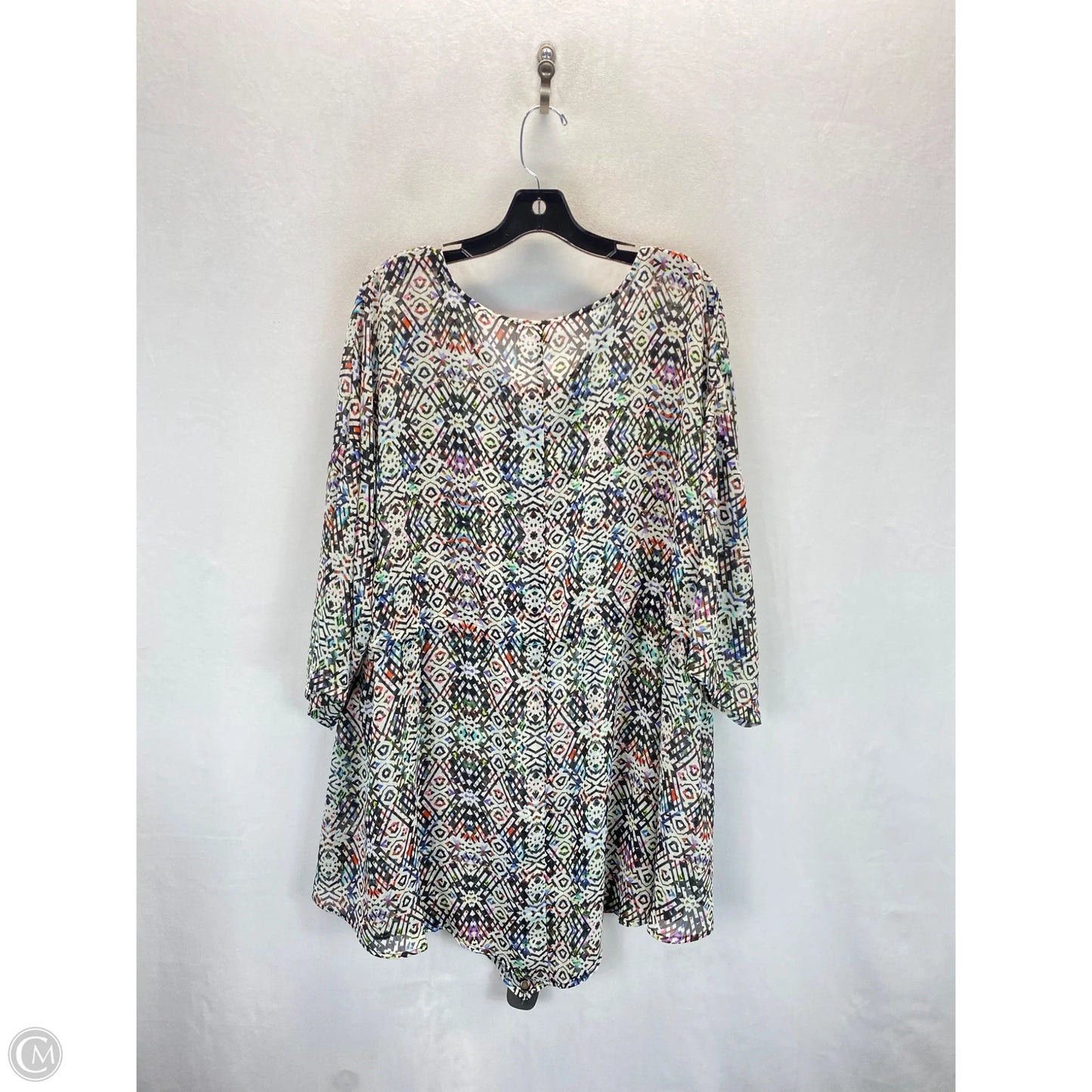 Swimwear Cover-up By Woman Within In Multi-colored, Size: L