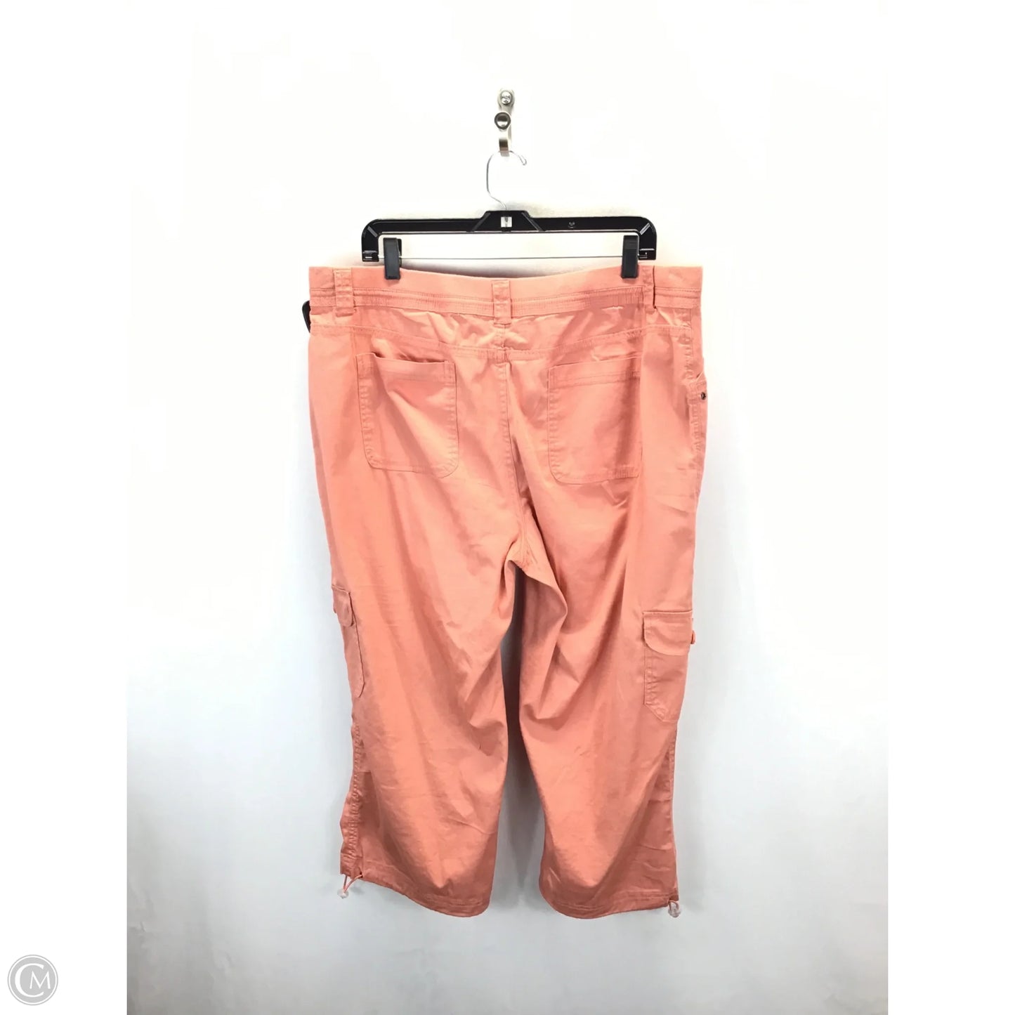 Pants Cropped By Style And Company In Peach, Size: 16