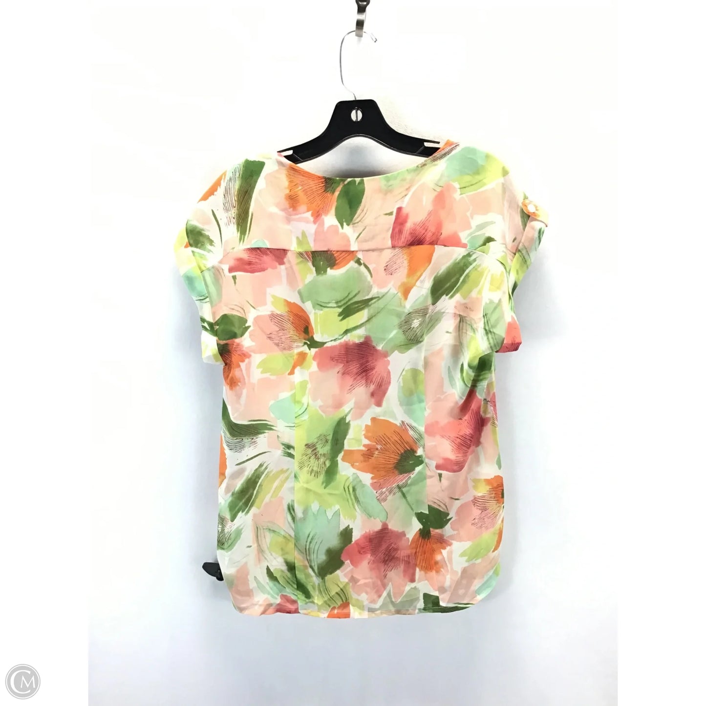 Top Sleeveless By Clothes Mentor In Floral Print, Size: M