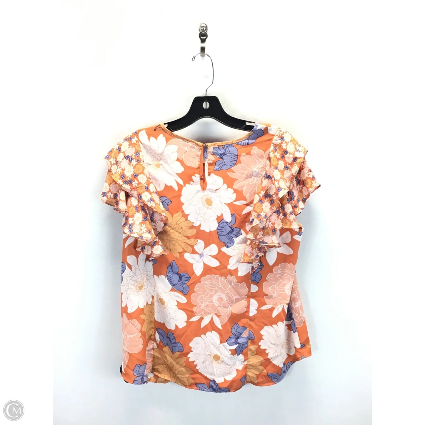 Top Sleeveless By Dr2 In Floral Print, Size: L