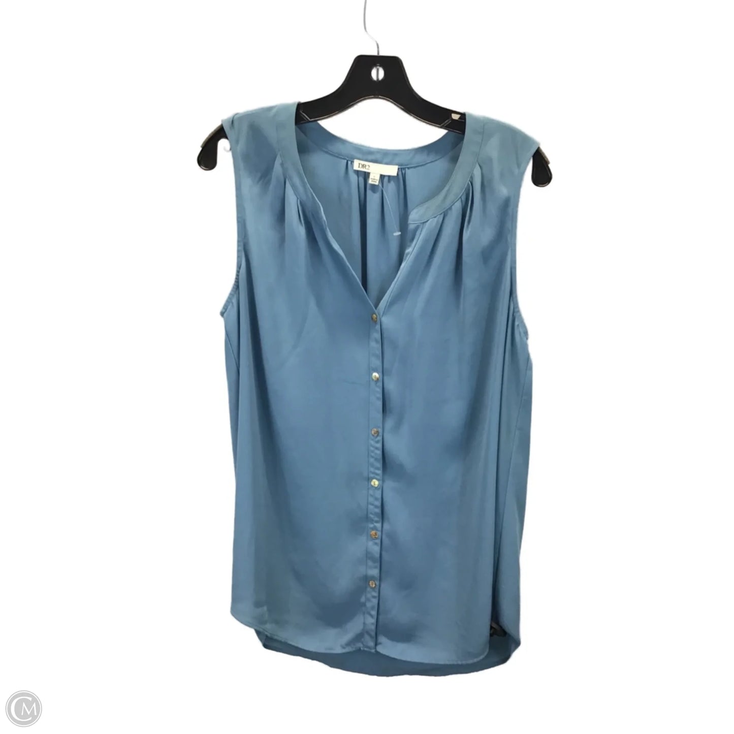 Top Sleeveless Basic By Dr2 In Blue, Size: L