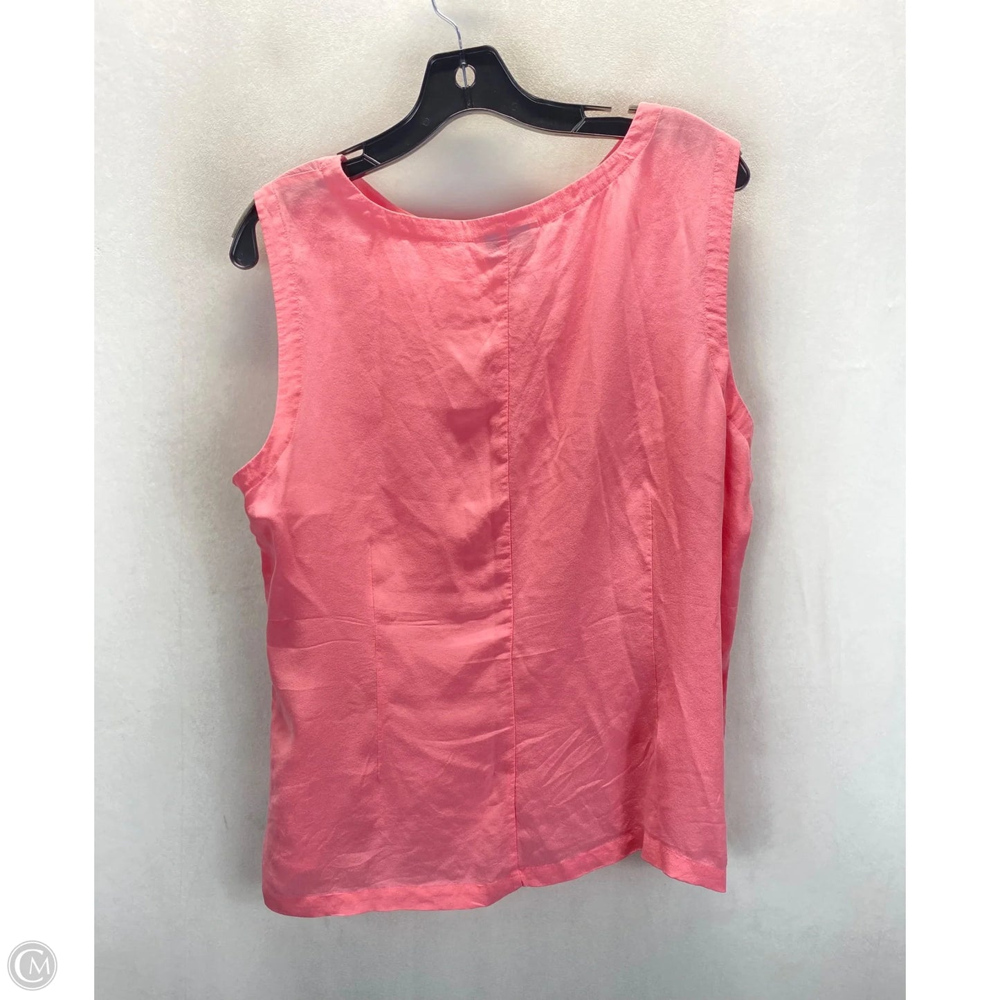 Top Sleeveless Basic By Clothes Mentor In Pink, Size: Xl