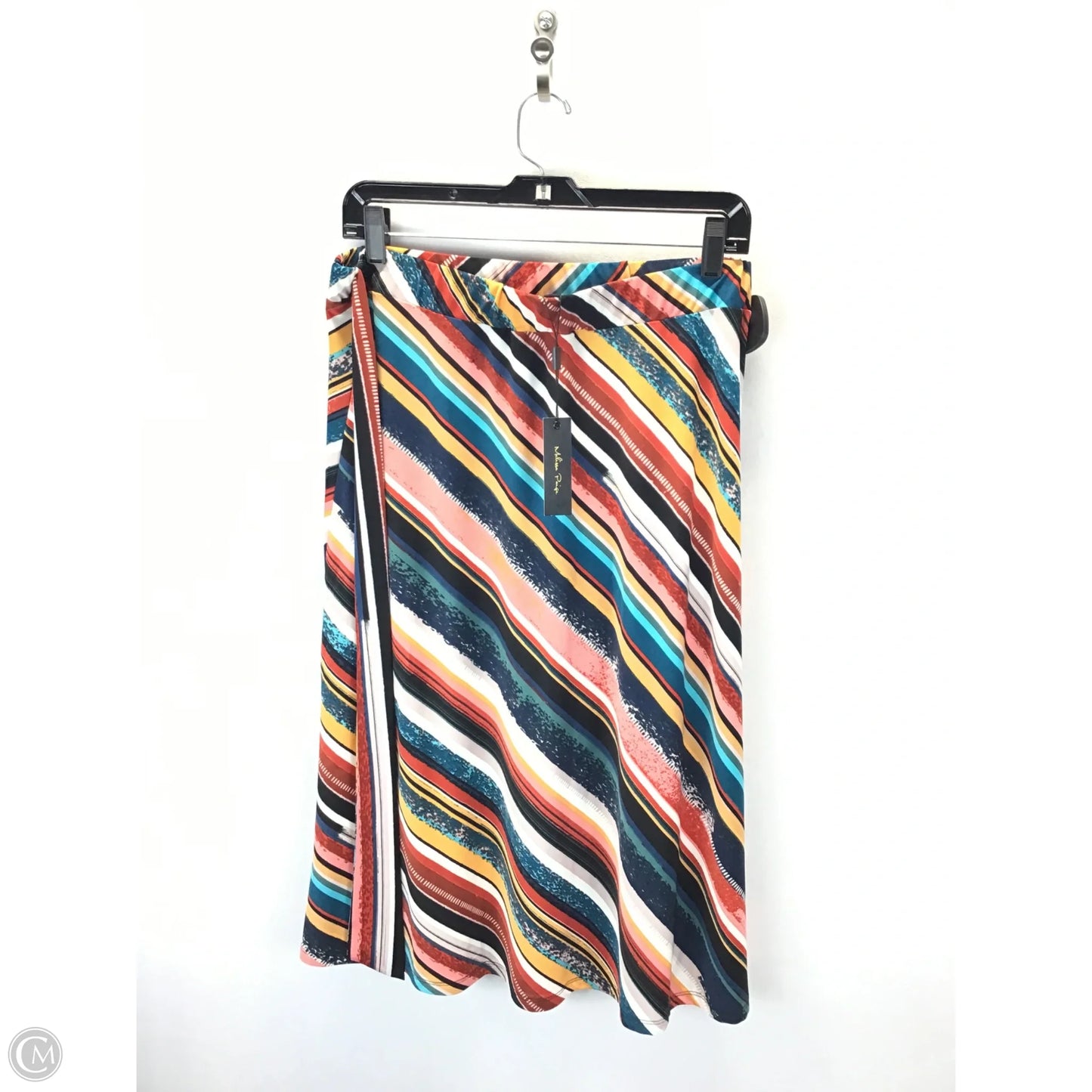 Skirt Midi By Melissa Paige In Multi-colored, Size: 12