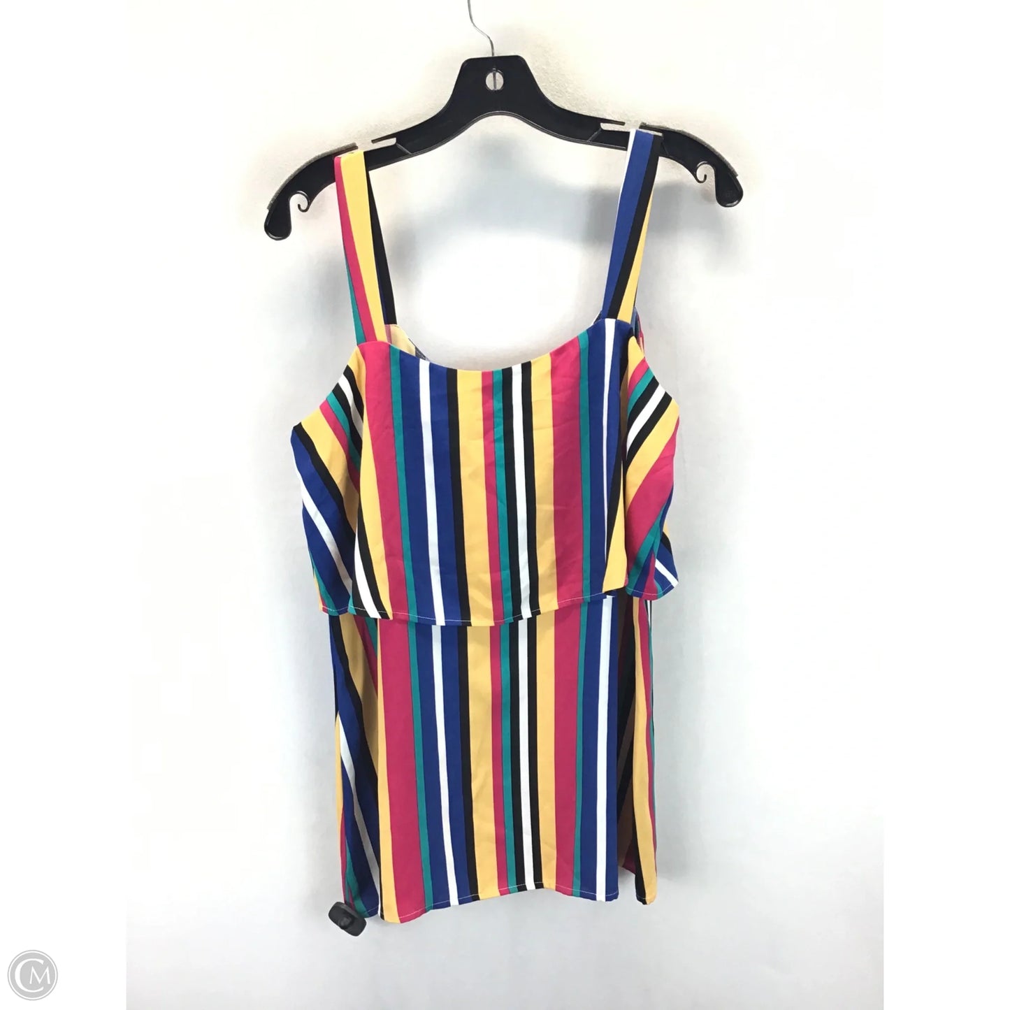 Top Sleeveless By August Silk In Multi-colored, Size: M