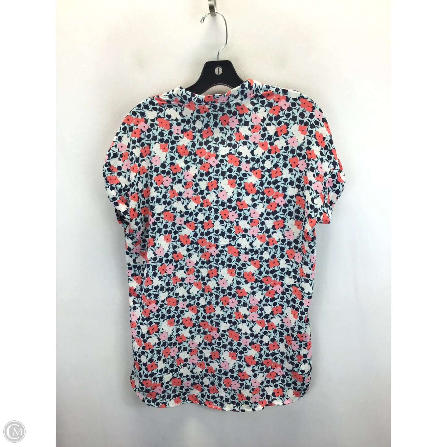 Top Sleeveless By Pleione In Floral Print, Size: S