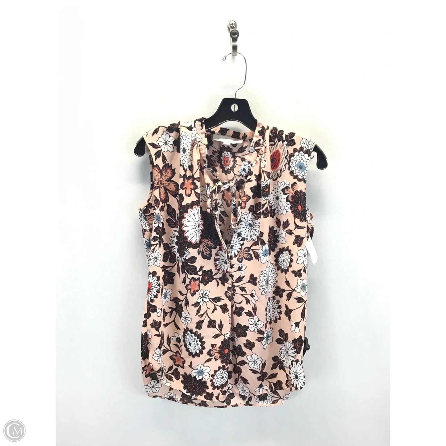 Top Sleeveless By Loft In Multi-colored, Size: Xs