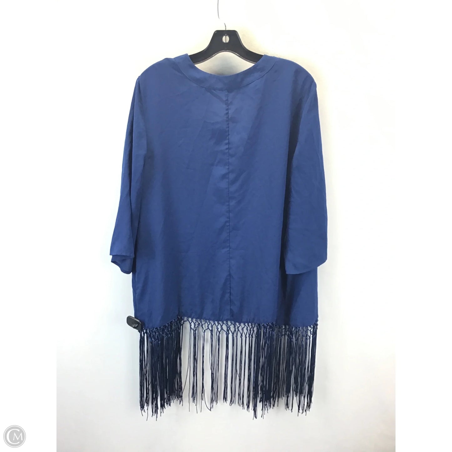 Cardigan By Clothes Mentor In Ocean, Size: Xl