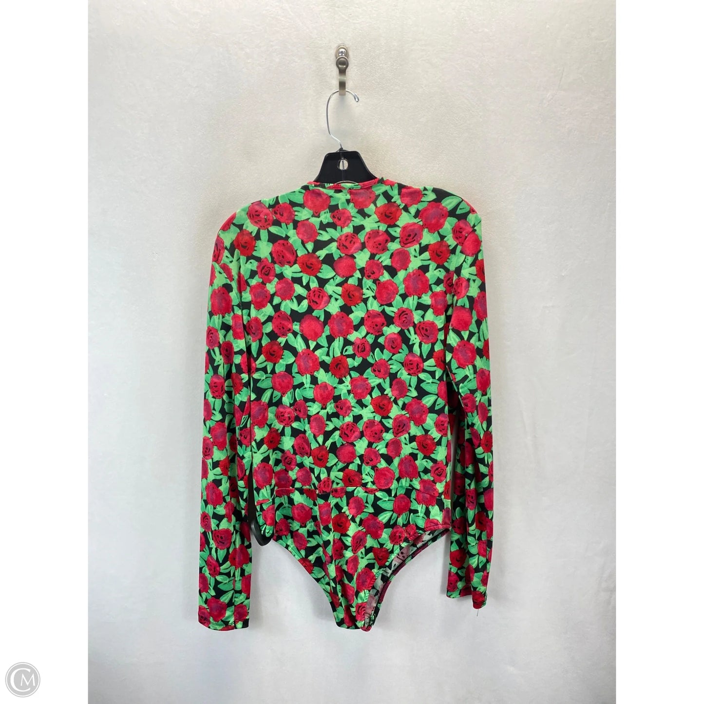 Bodysuit By Zara In Floral Print, Size: L