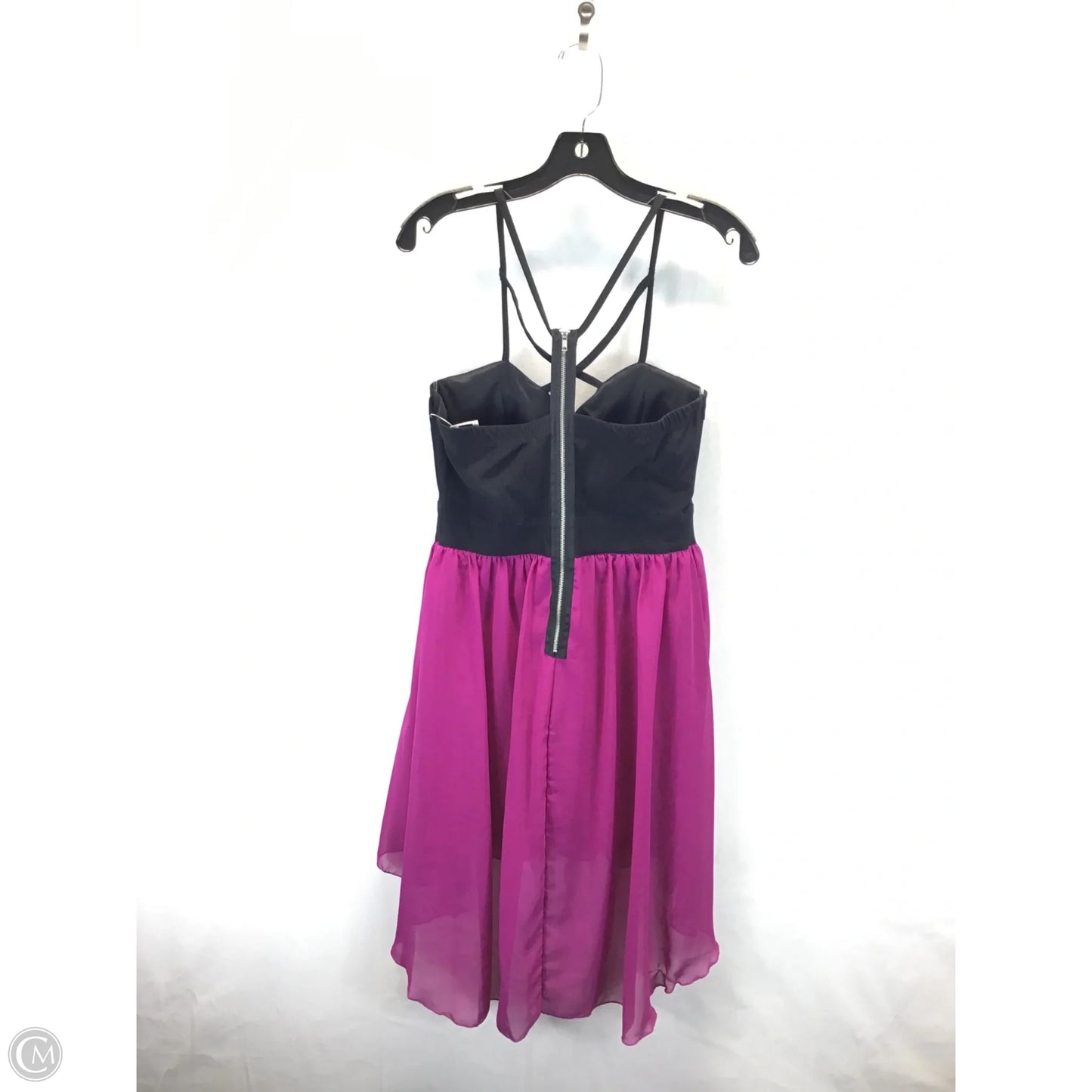 Dress Casual Short By Clothes Mentor In Black & Pink, Size: Xl