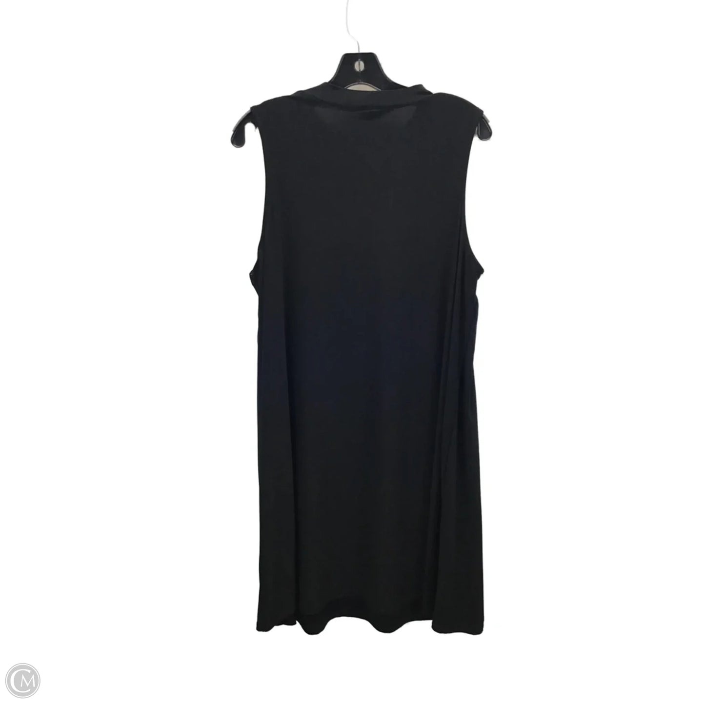 Dress Casual Midi By Clothes Mentor In Black, Size: Xl