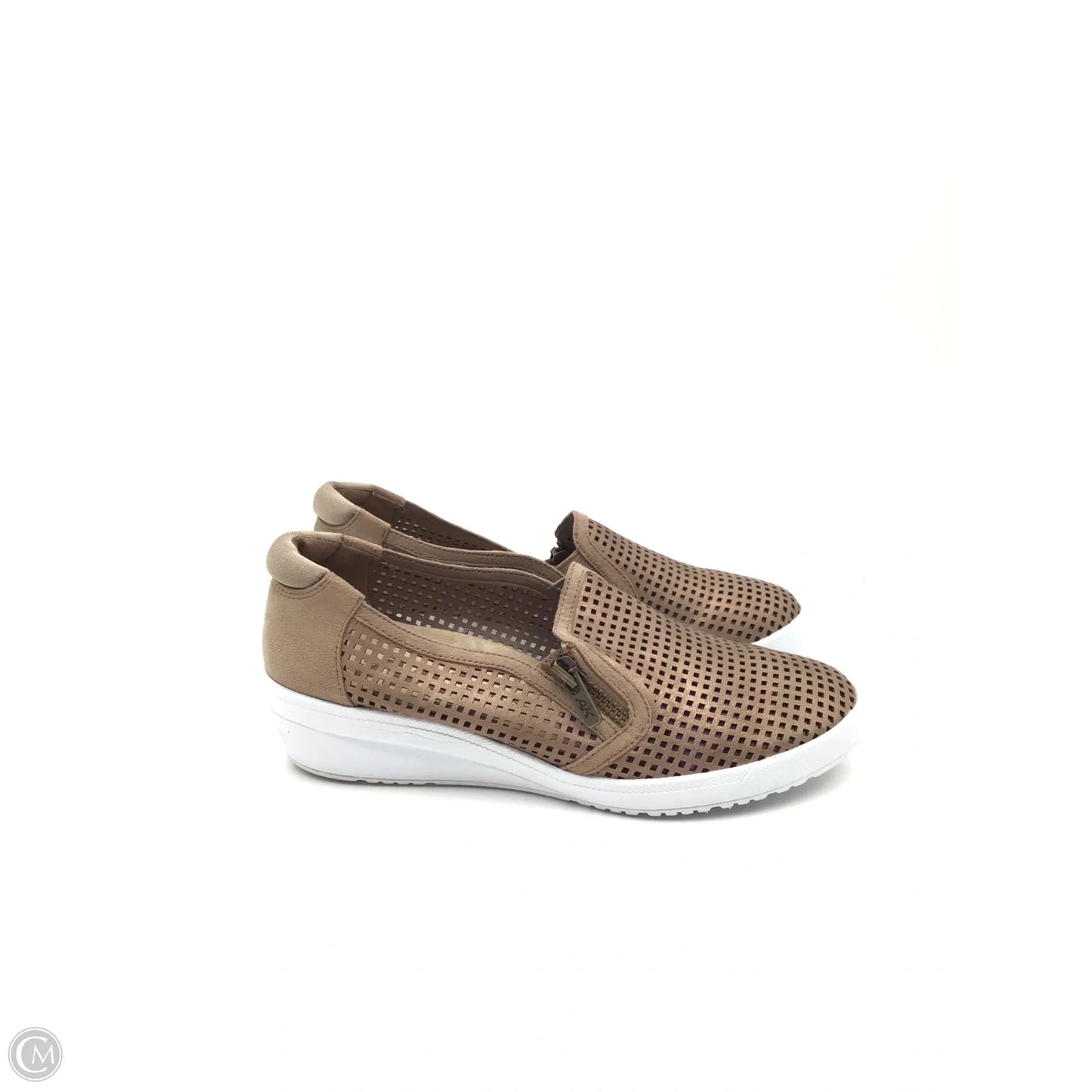 Shoes Sneakers By Anne Klein In Brown, Size: 6