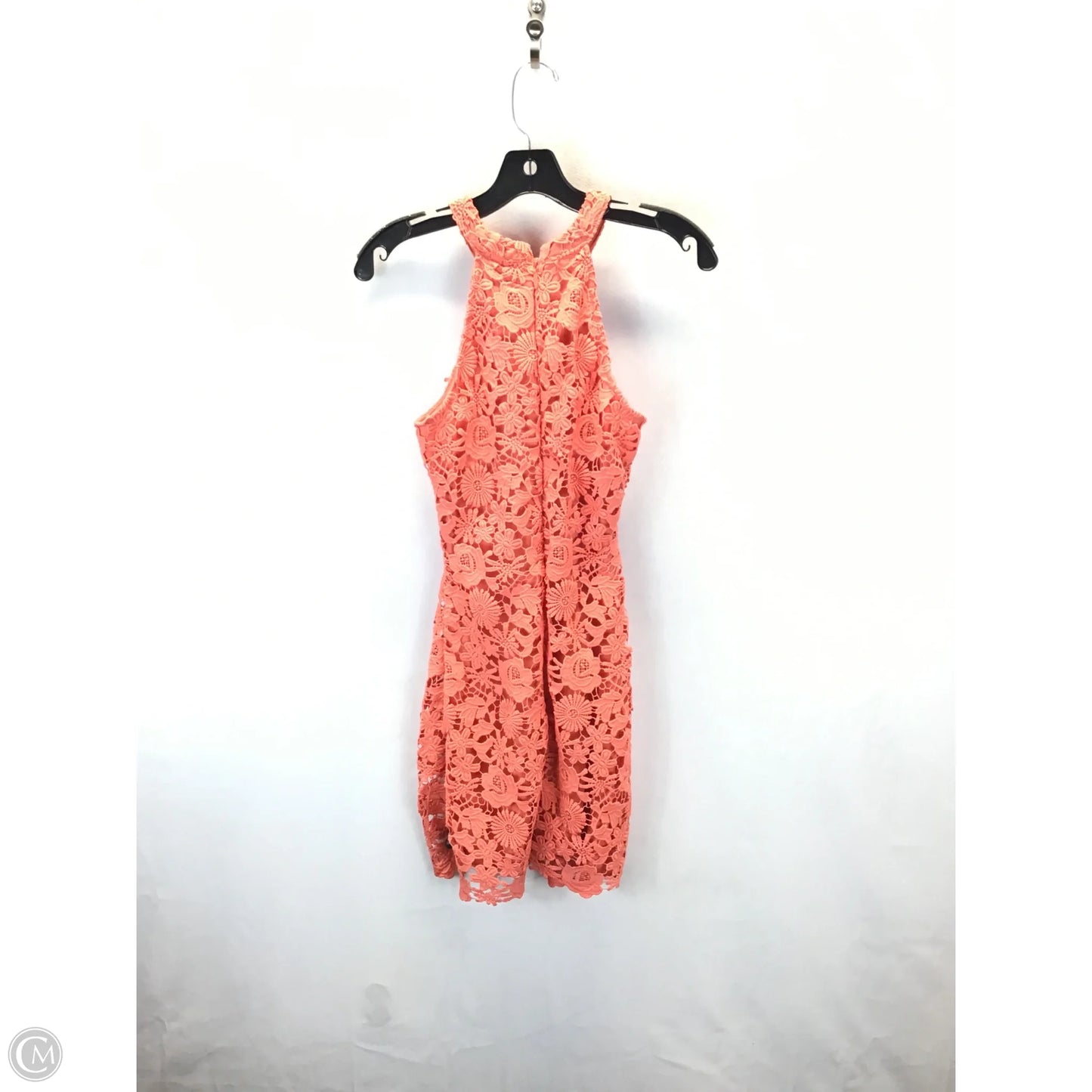 Dress Casual Short By Lulus In Peach, Size: S
