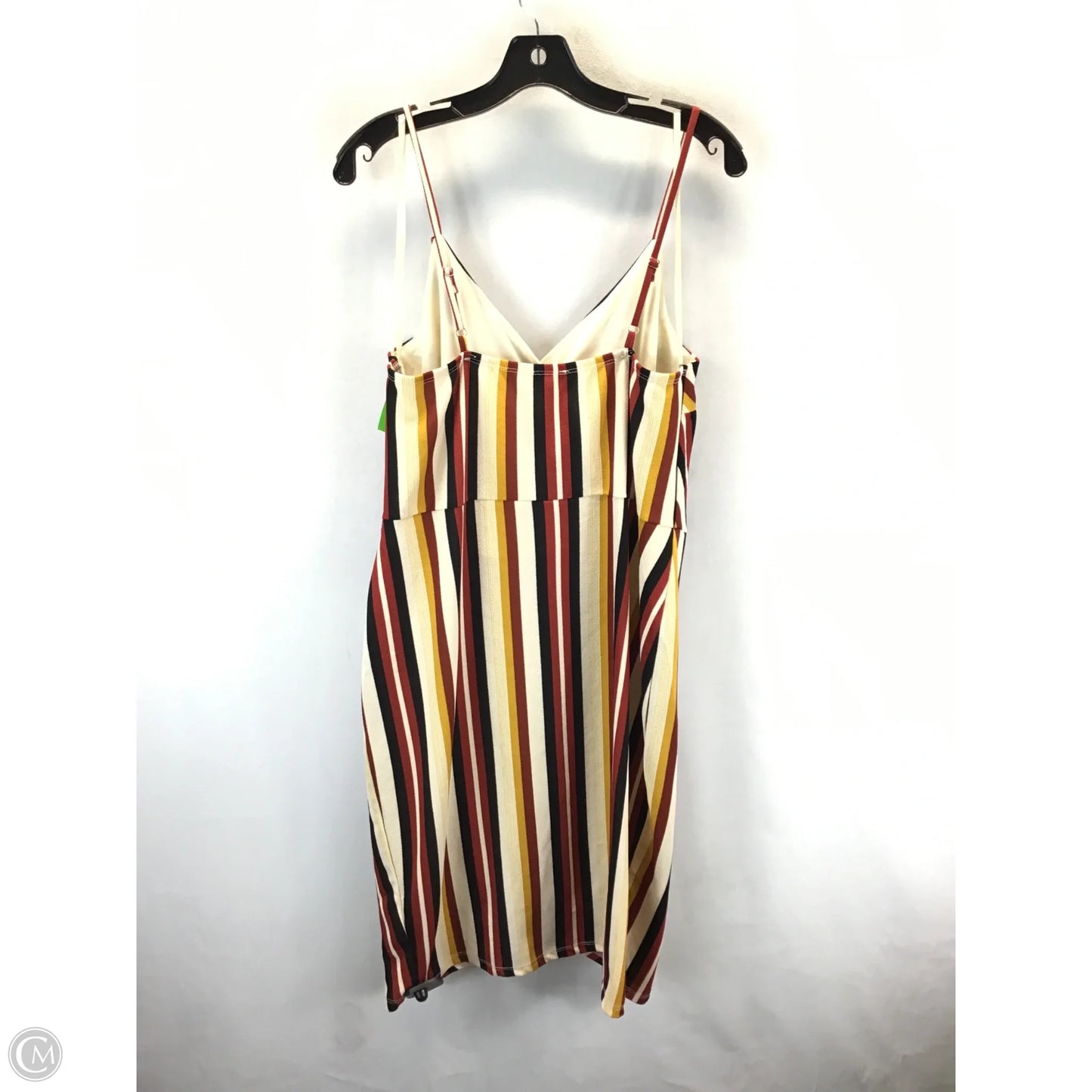 Dress Casual Midi By Love J In Striped Pattern, Size: 2x