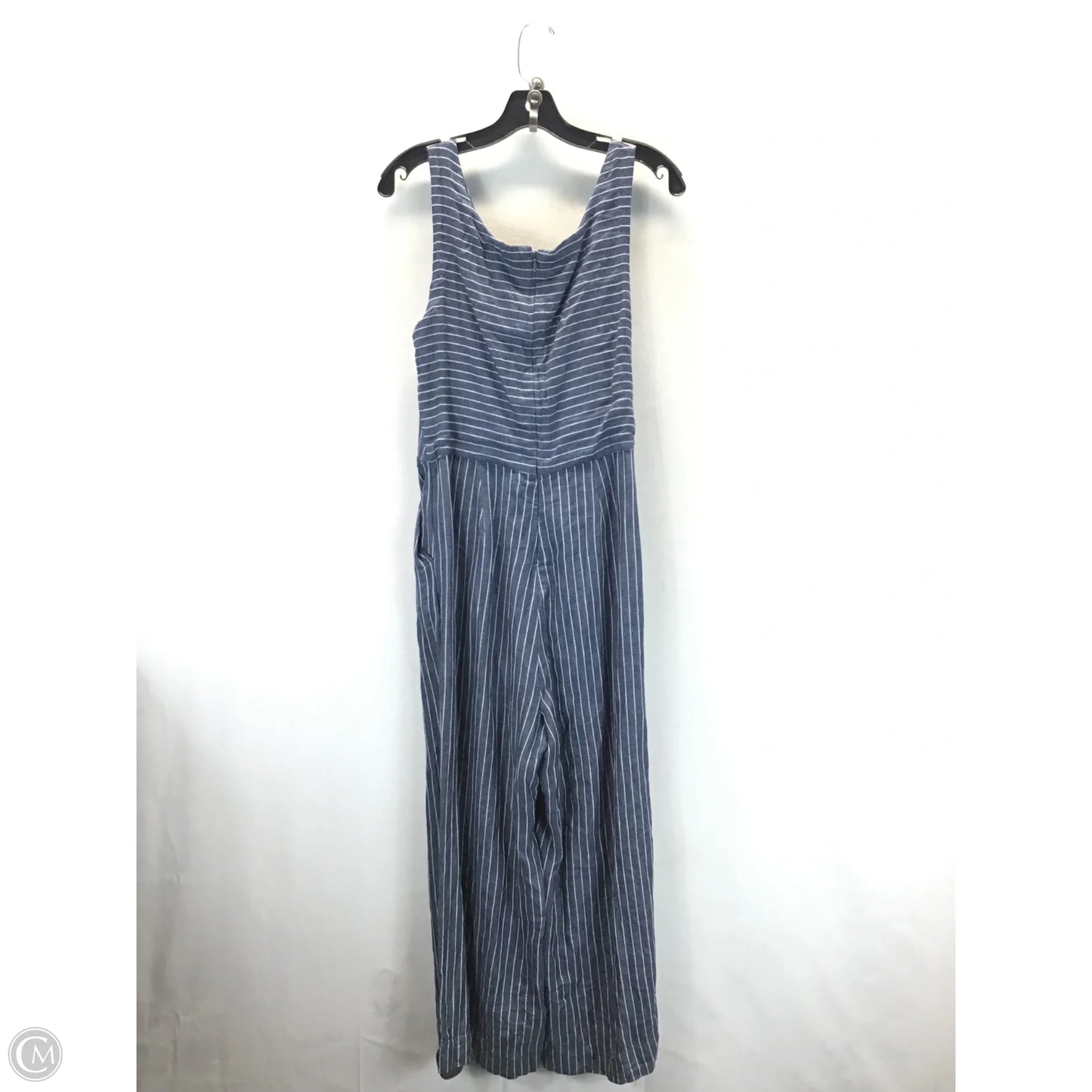 Jumpsuit By Rachel Zoe In Blue & Cream, Size: 6