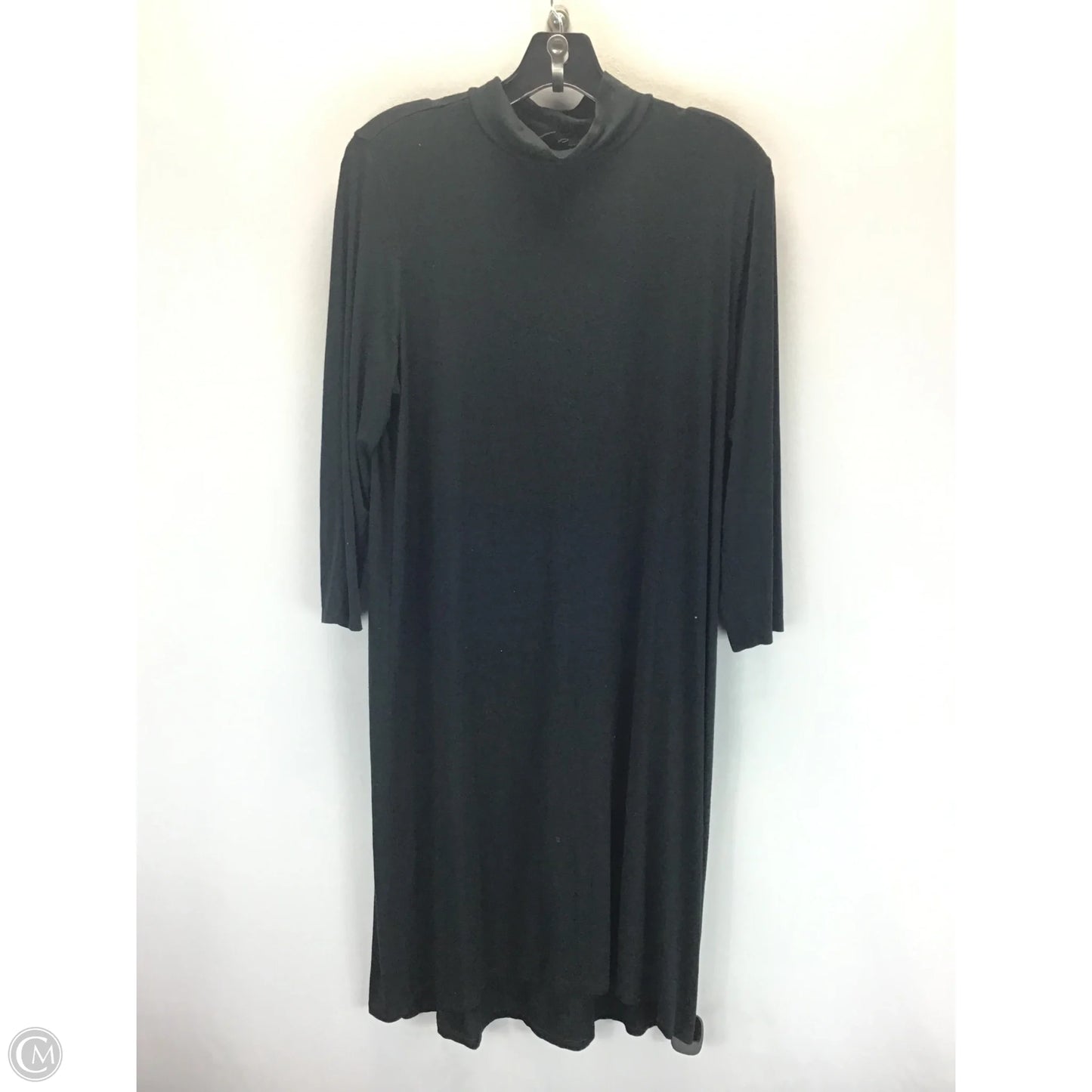 Dress Casual Midi By J. Jill In Black, Size: M