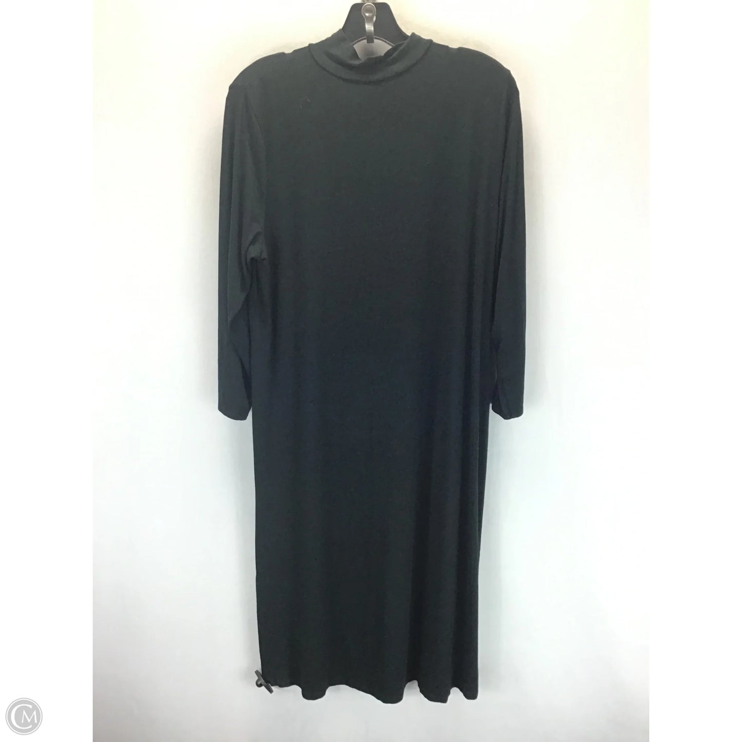 Dress Casual Midi By J. Jill In Black, Size: M