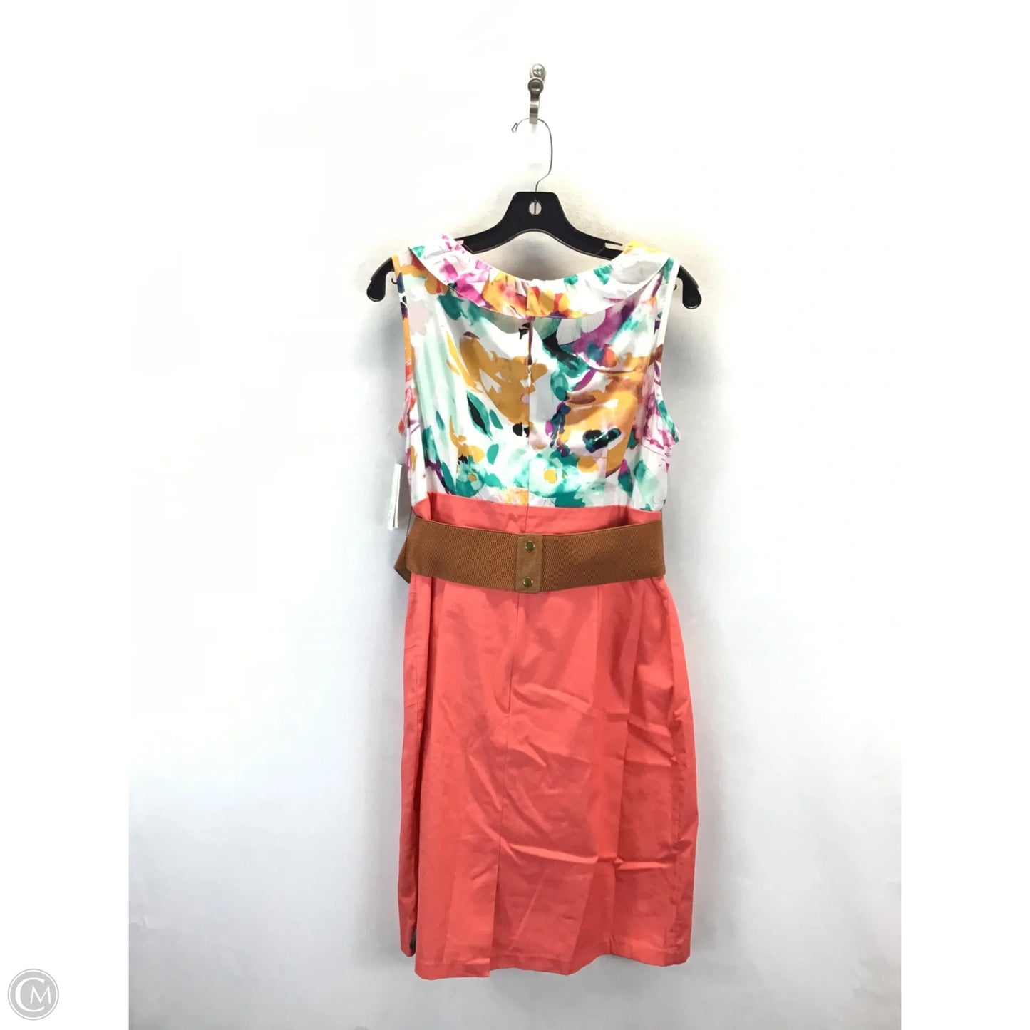 Dress Casual Midi By Alyx In Orange, Size: 12