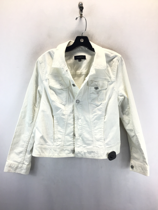Jacket Denim By Talbots  Size: M