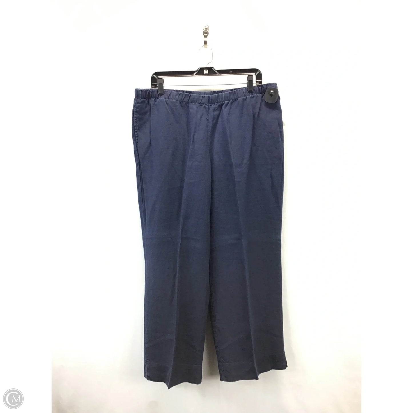 Pants Linen By J. Jill In Blue, Size: L