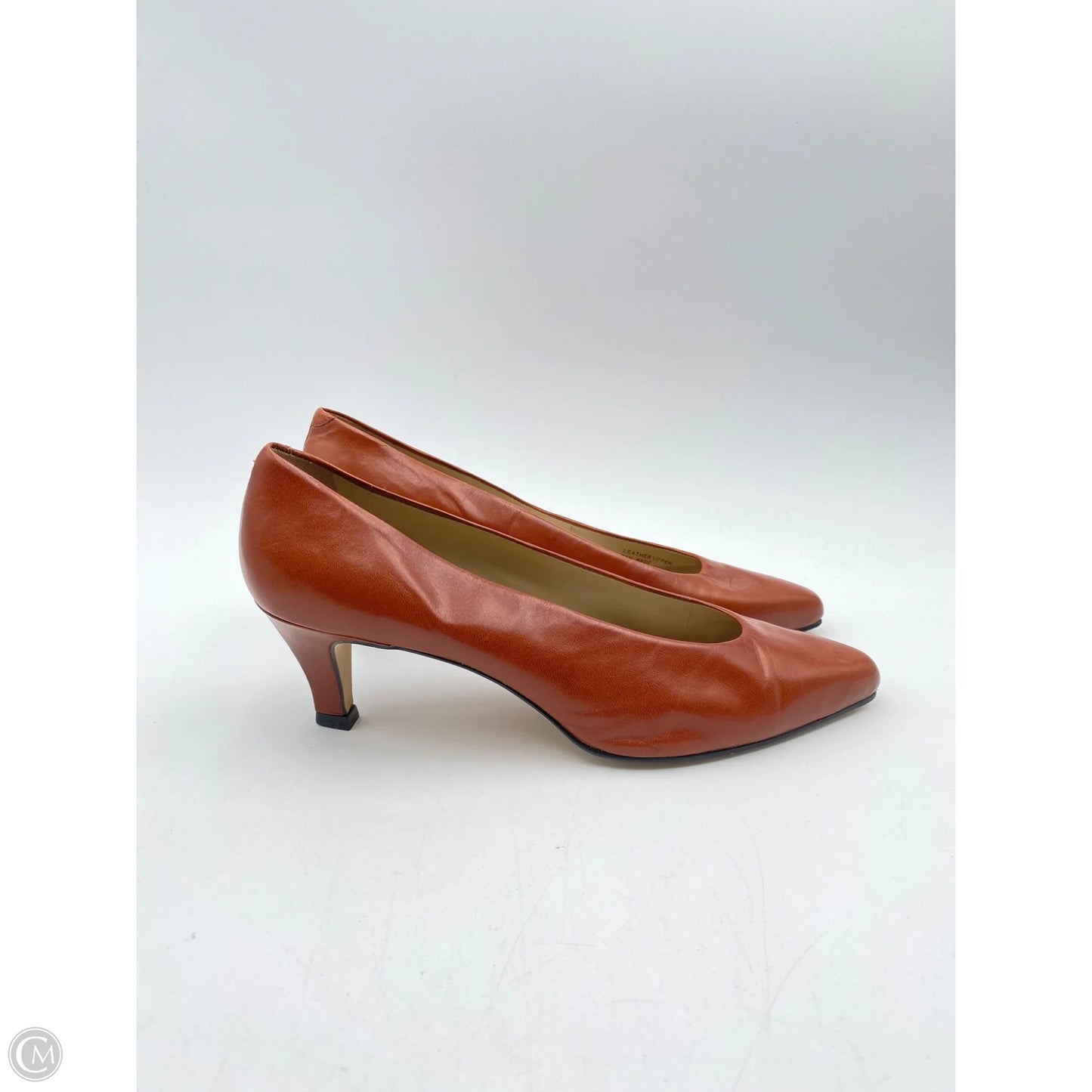 Shoes Heels Kitten By Nine West In Brown, Size: 9