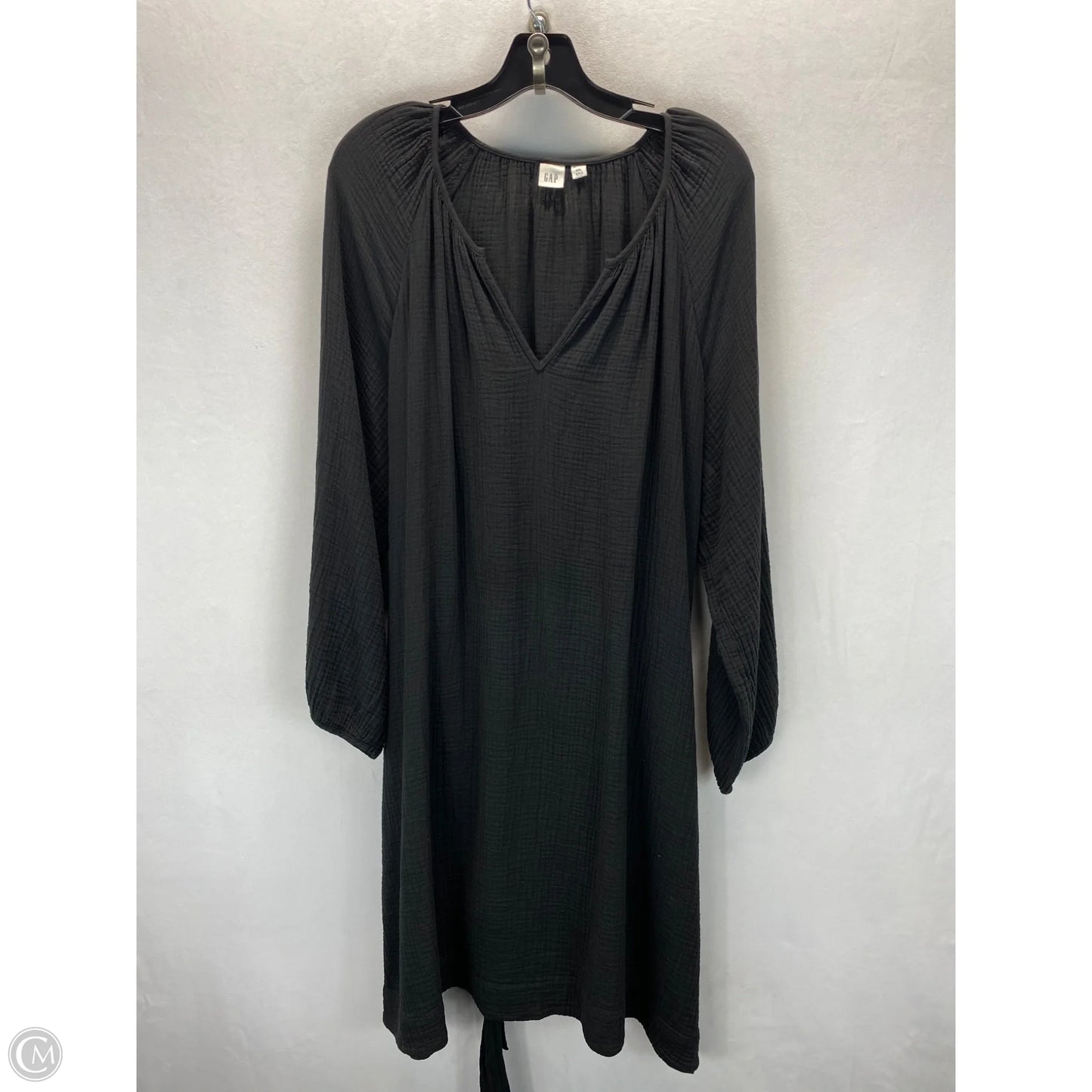 Dress Casual Midi By Gap In Black, Size: Xxl