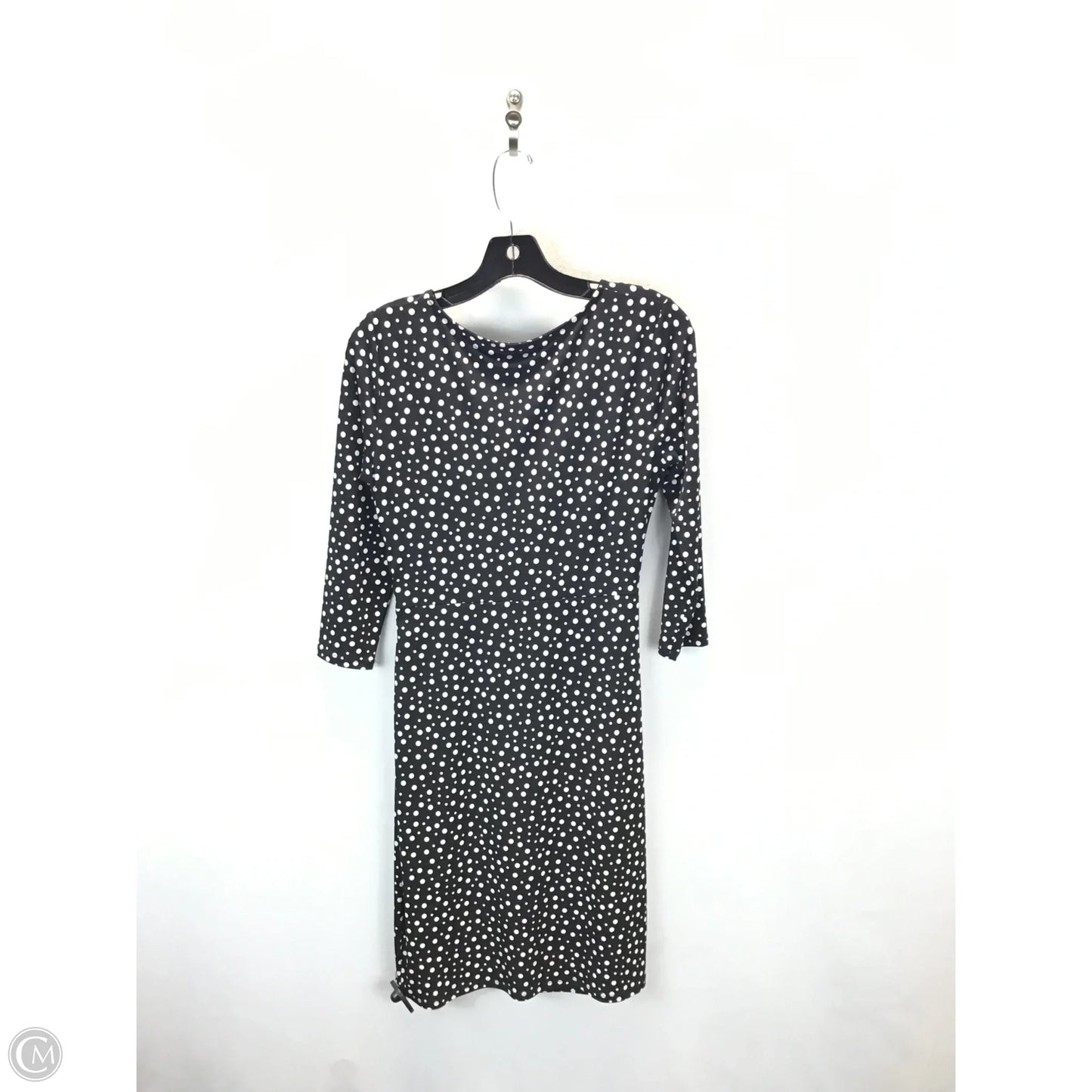 Dress Casual Midi By New York And Co In Black & White, Size: Xs