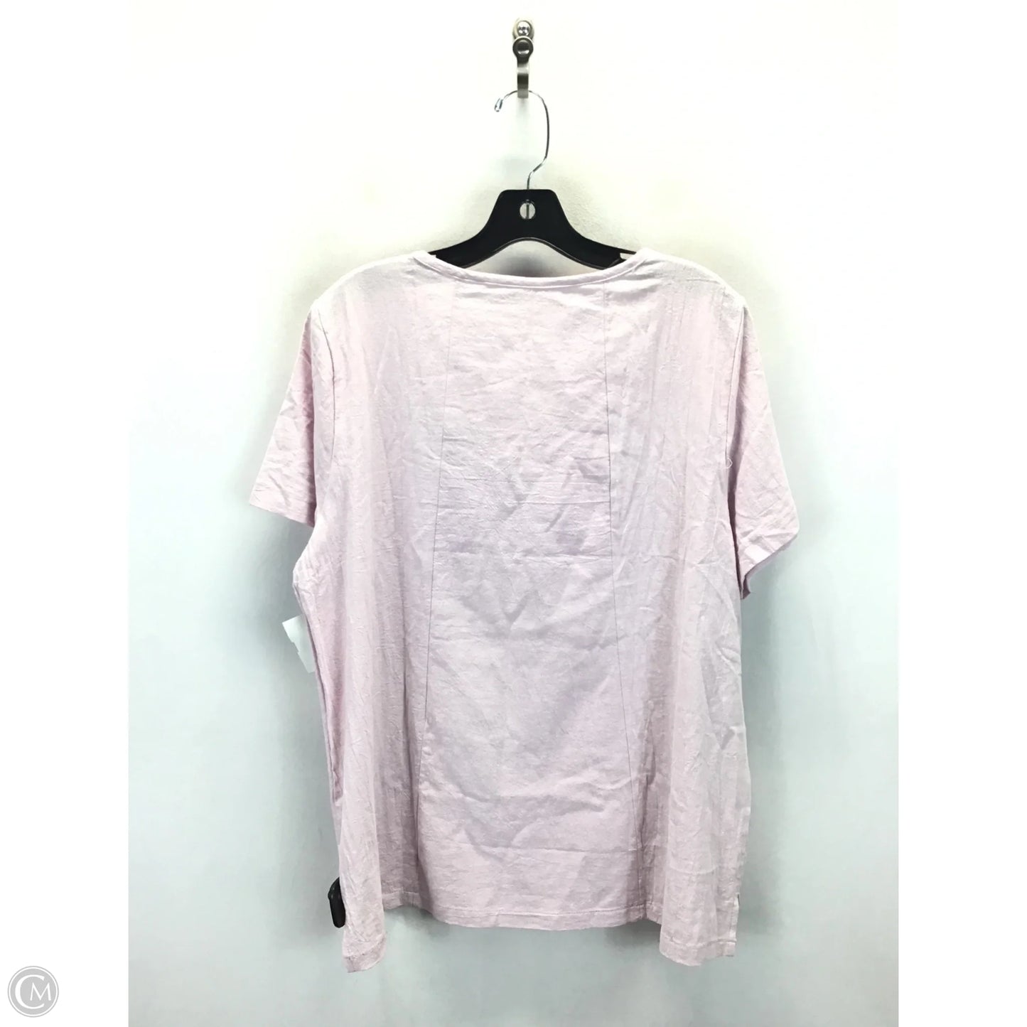 Top Short Sleeve By Clothes Mentor In Purple, Size: L