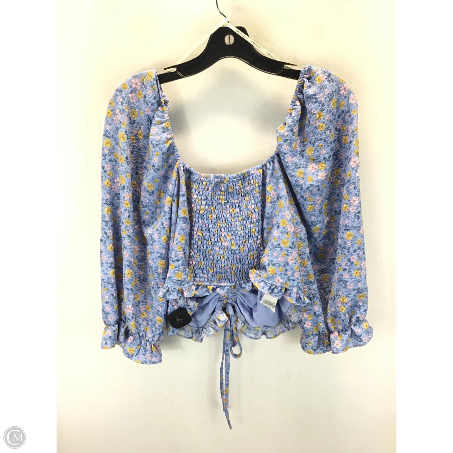 Top Long Sleeve By Shein In Purple, Size: 3x