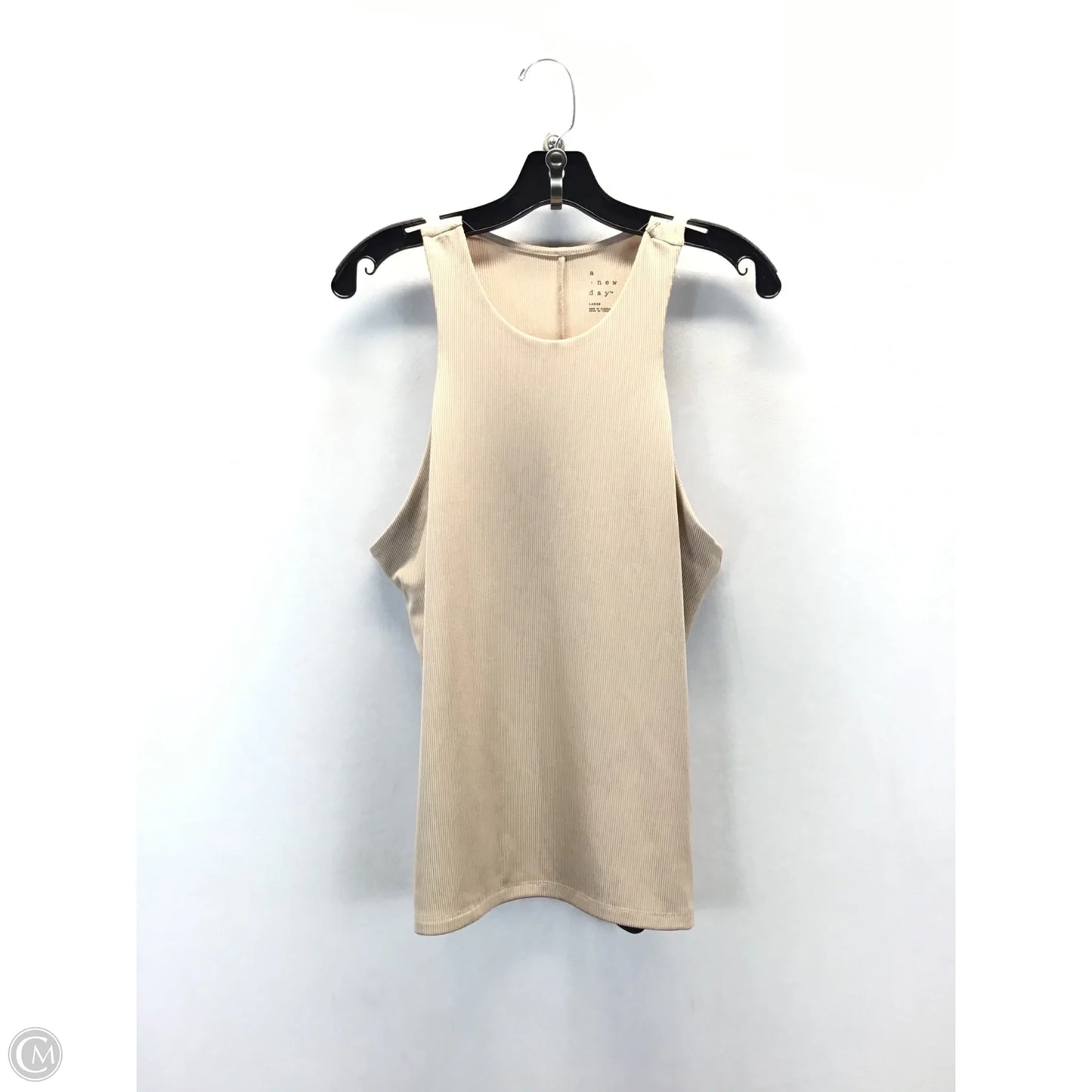 Tank Top By A New Day In Beige, Size: L