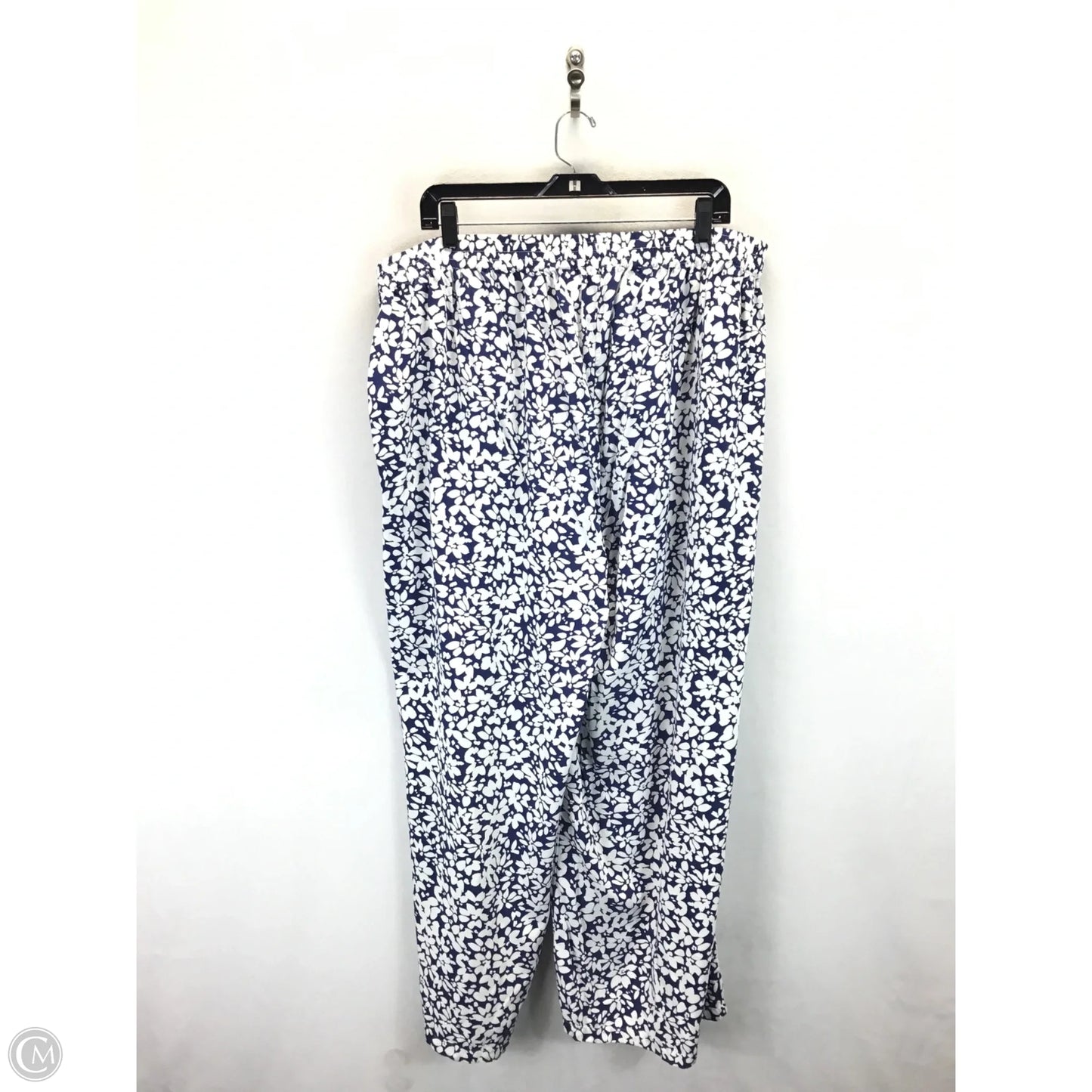 Pants Other By Woman Within In Blue & White, Size: 22