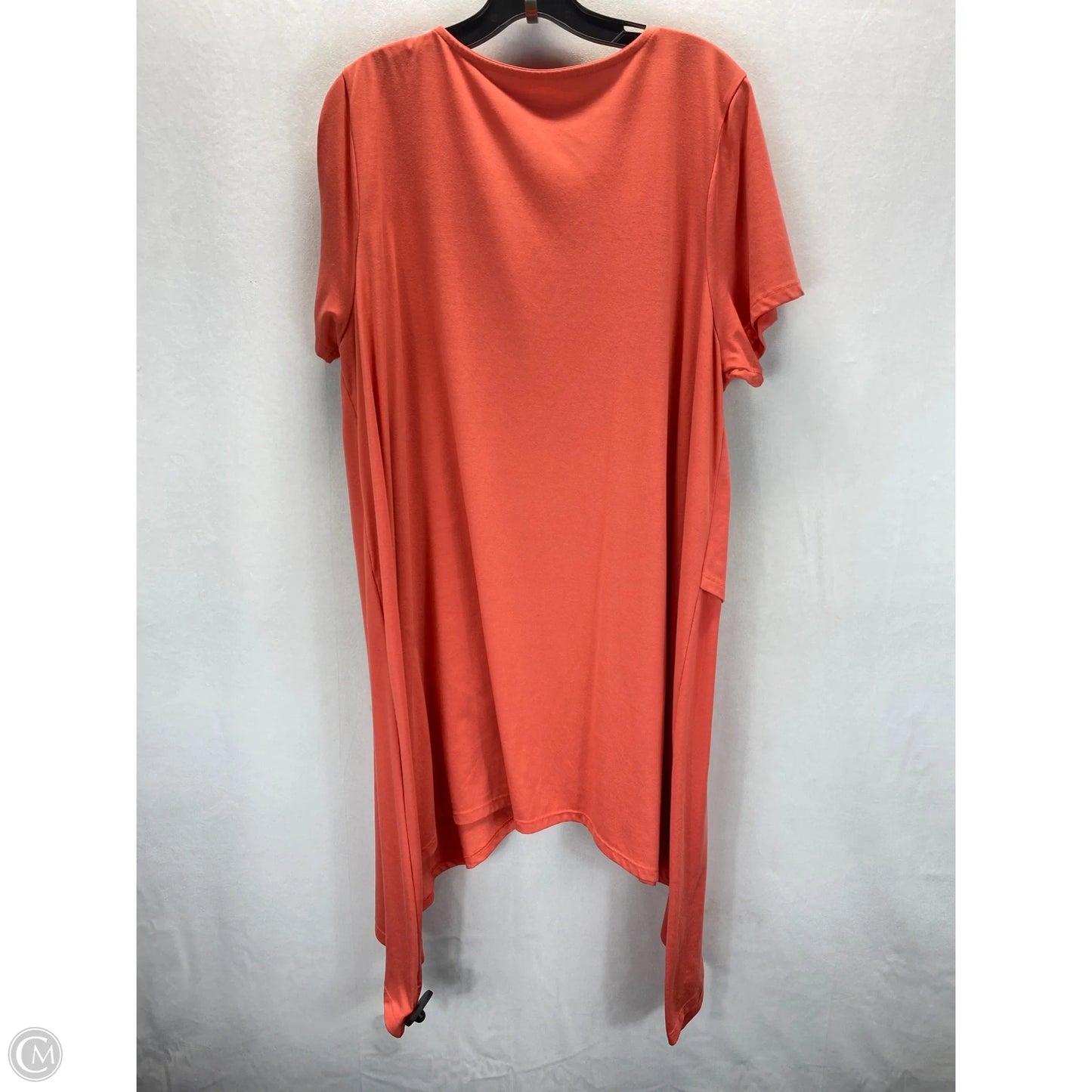 Dress Casual Midi By Jessica London In Peach, Size: 22