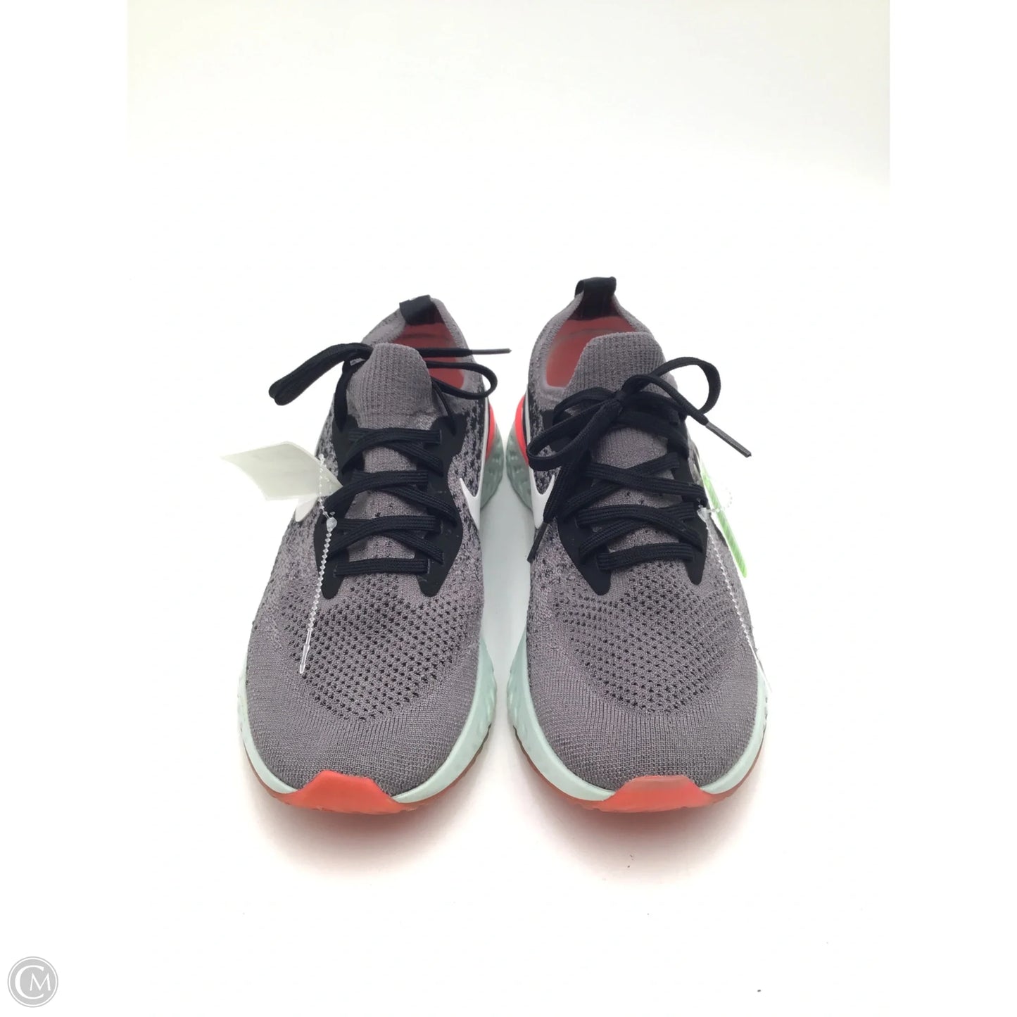 Shoes Athletic By Nike In Grey & Pink, Size: 9
