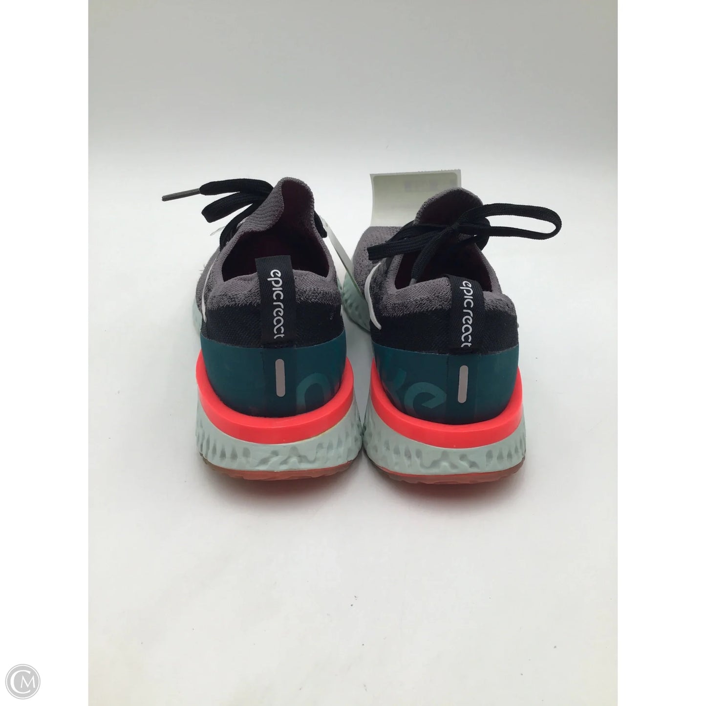 Shoes Athletic By Nike In Grey & Pink, Size: 9