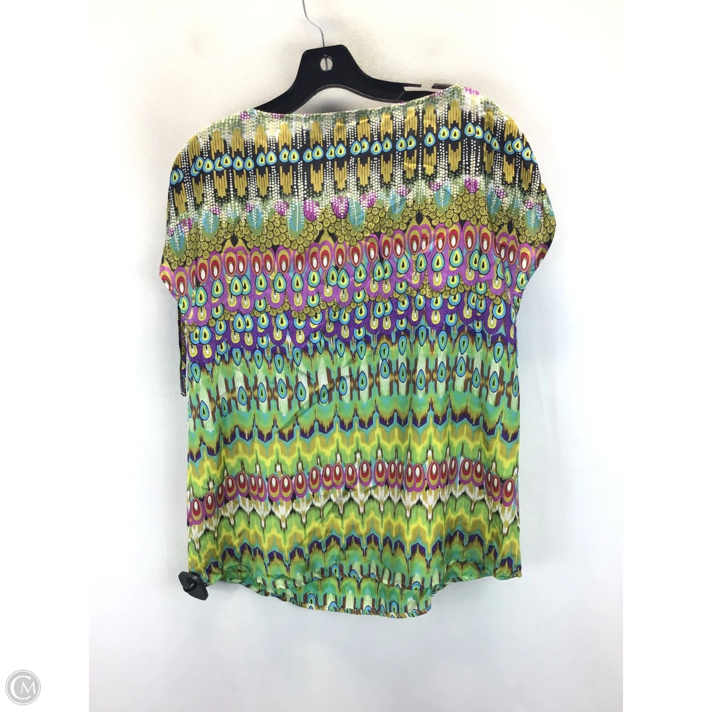 Top Sleeveless By Glam In Multi-colored, Size: M