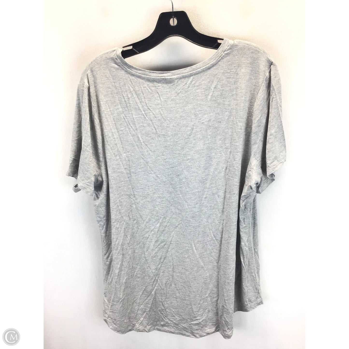 Top Short Sleeve By Old Navy In Grey, Size: Xl