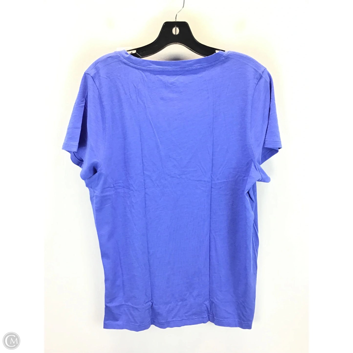 Top Short Sleeve By J. Crew In Blue, Size: Xxl