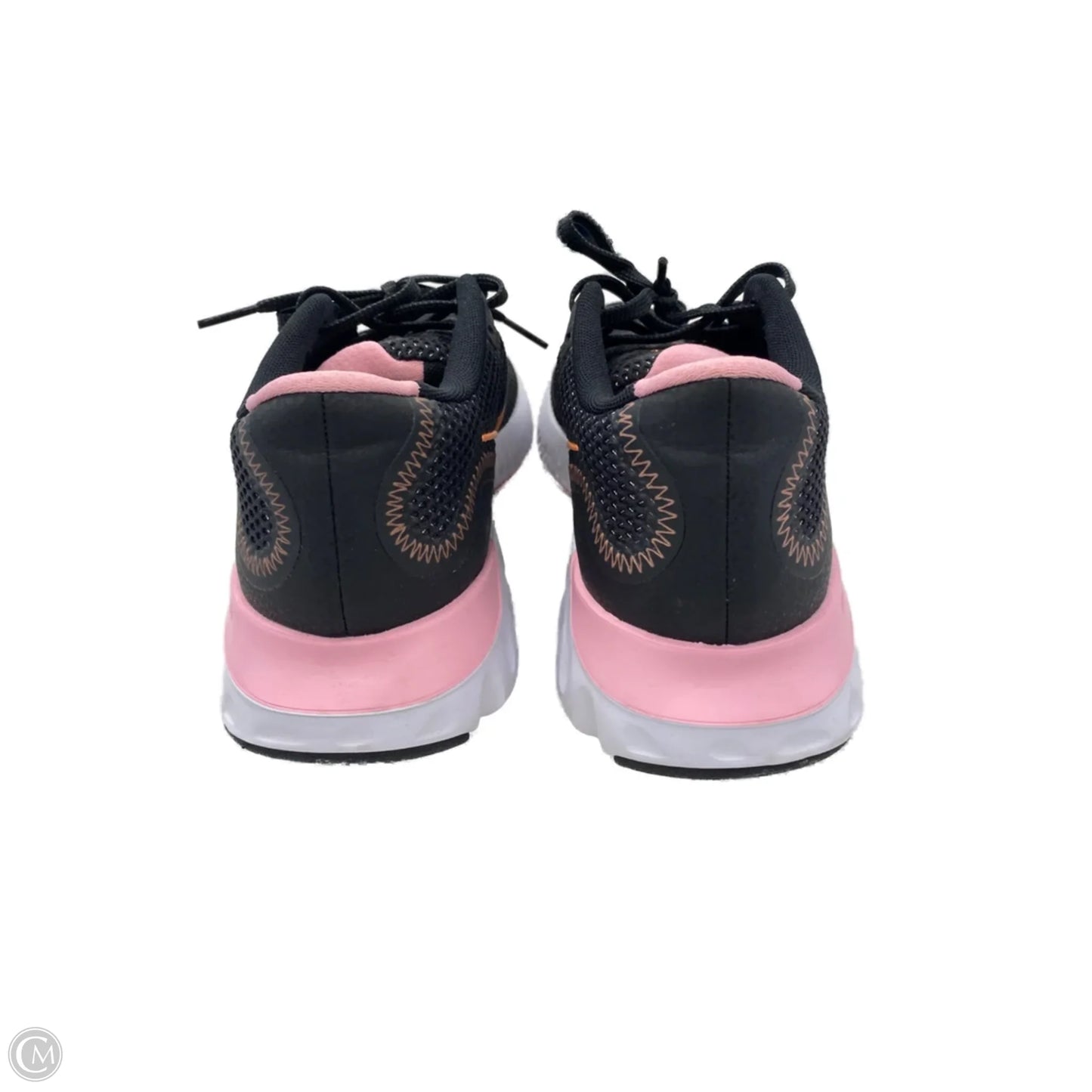Shoes Athletic By Nike In Black & Pink, Size: 9.5