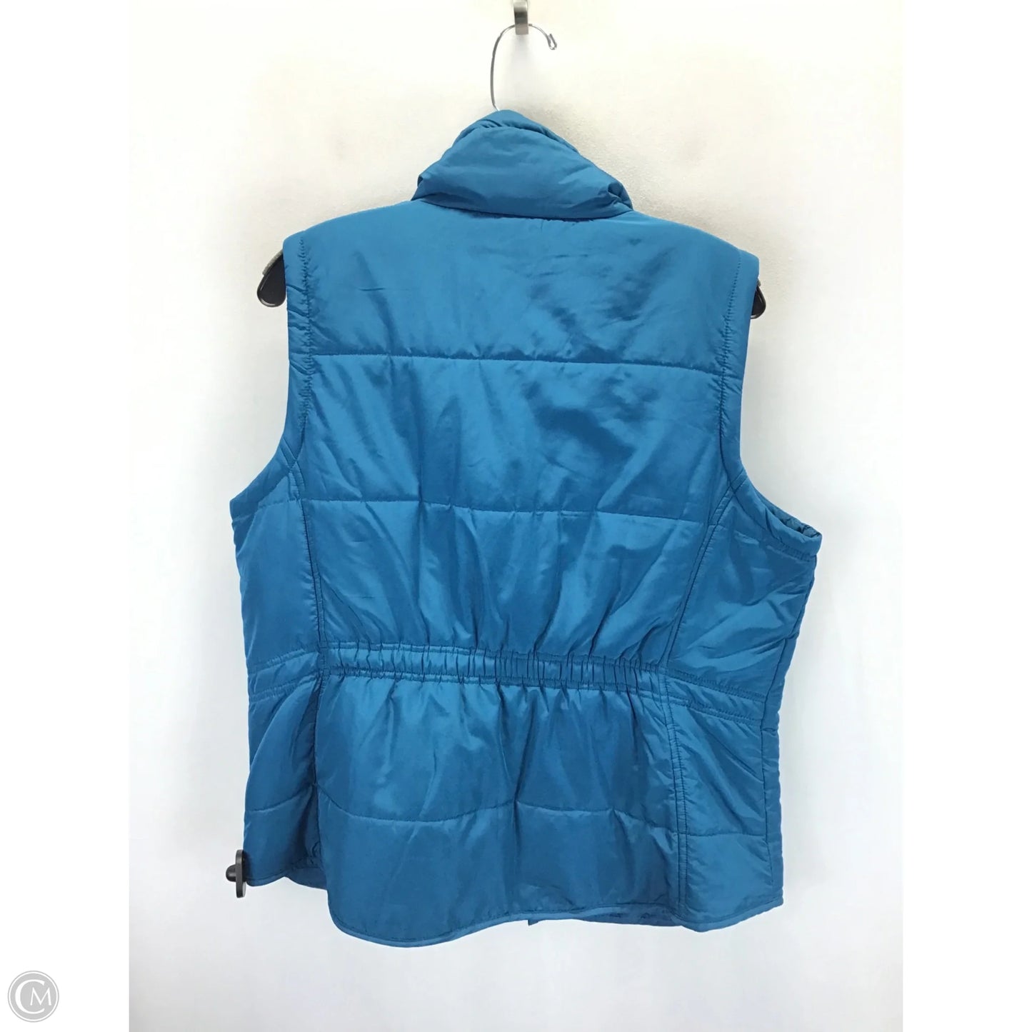 Vest Puffer & Quilted By Style And Company In Blue, Size: L