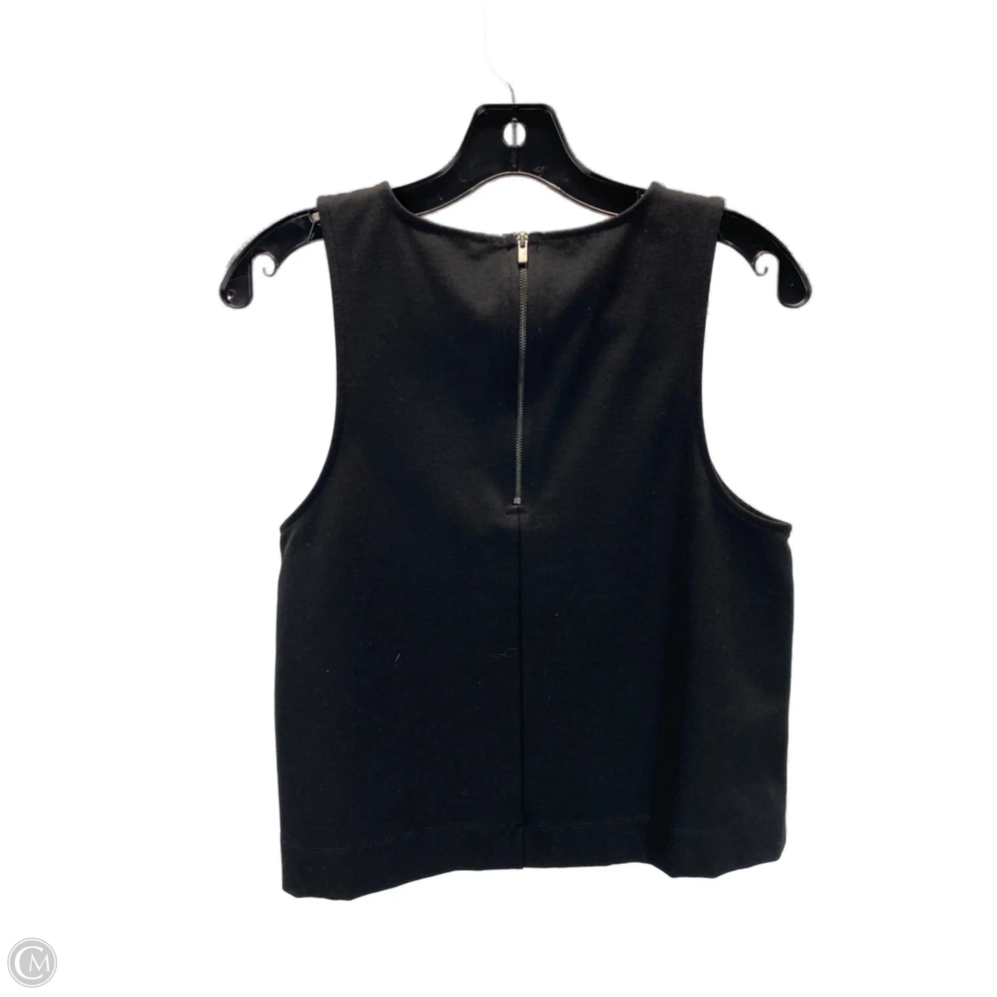 Top Sleeveless By Banana Republic In Black, Size: S
